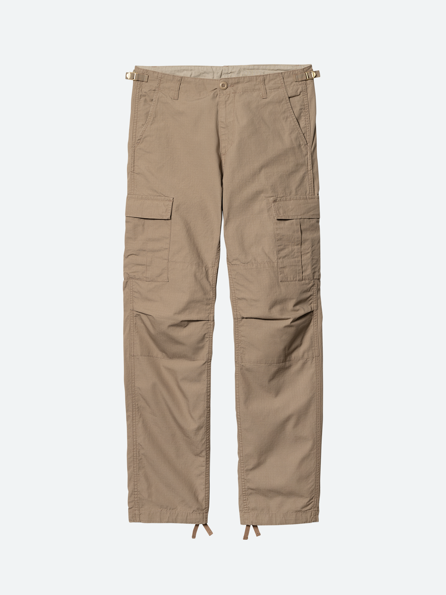 Carhartt WIP Aviation Pant in Leather Rinse gravitypope