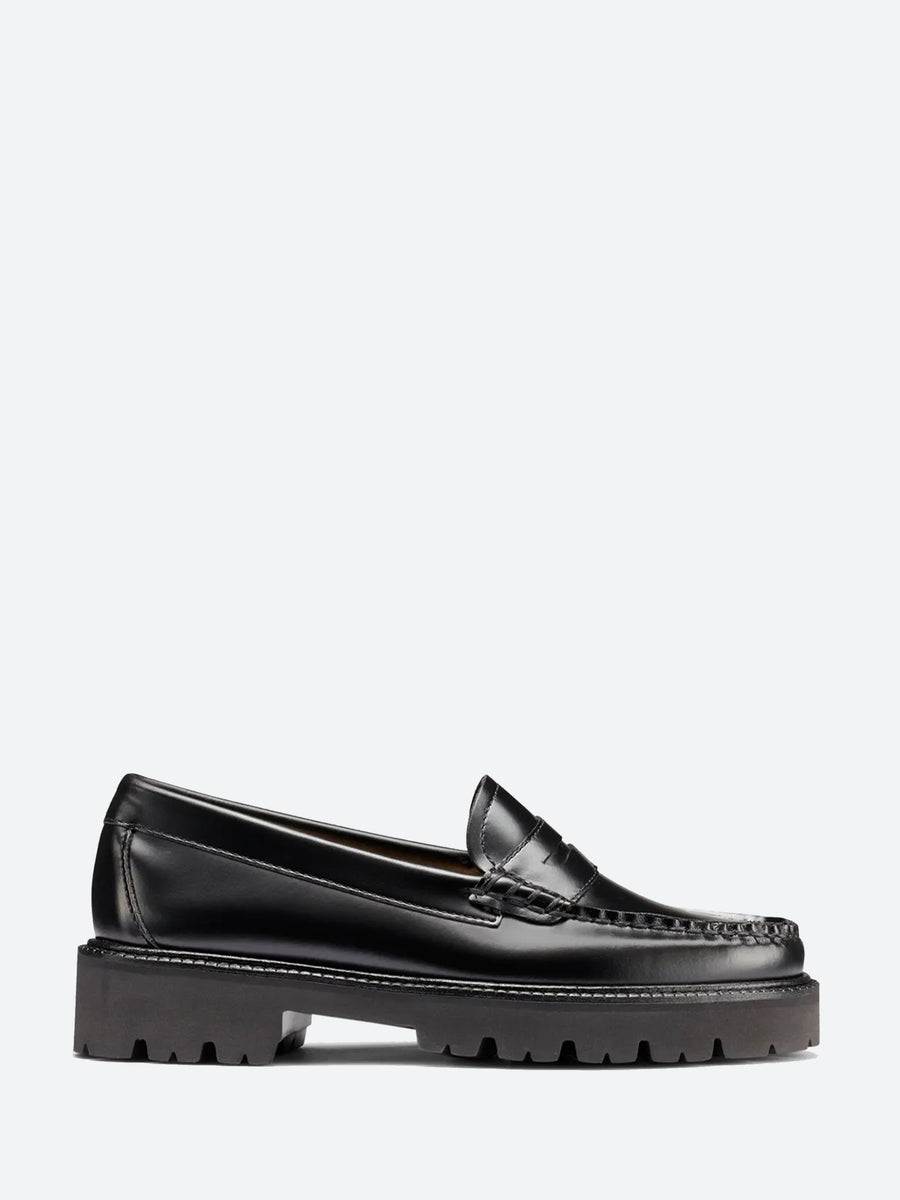 G.H. BASS Whitney Super Lug Weejuns in Black gravitypope