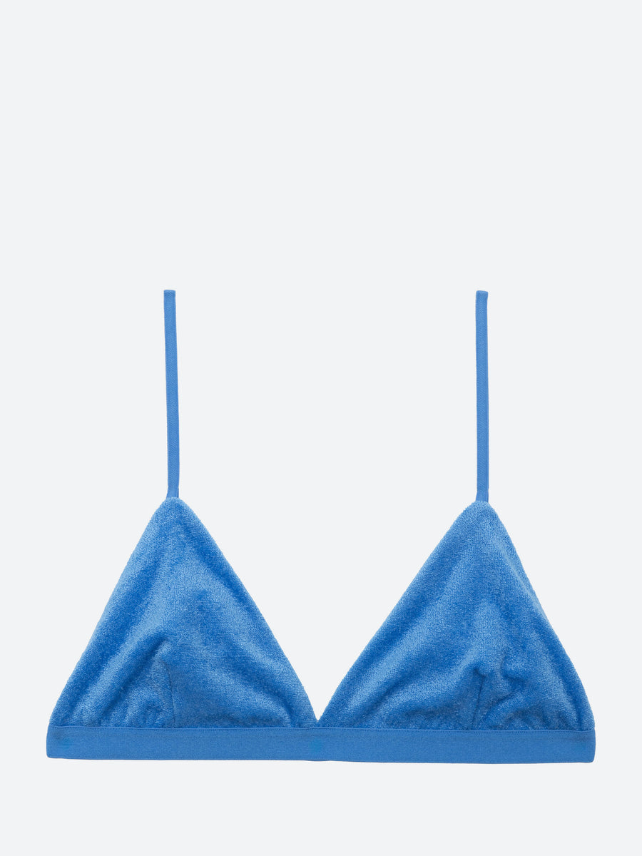 baserange ミシシッピブラ　ブルー Baserange - Mississippi Bra in Zinn Blue – gravitypope