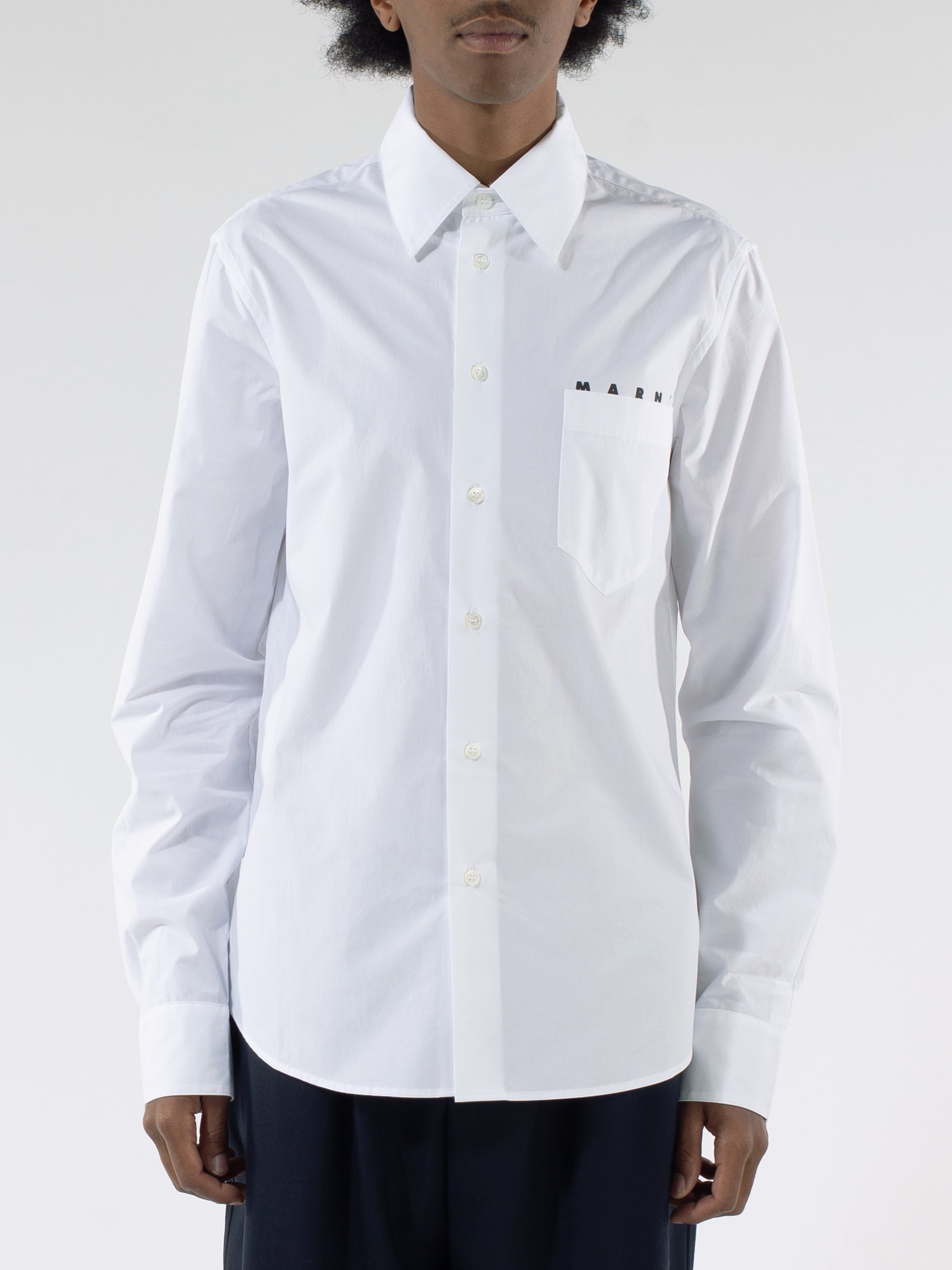 Logo Poplin Shirt