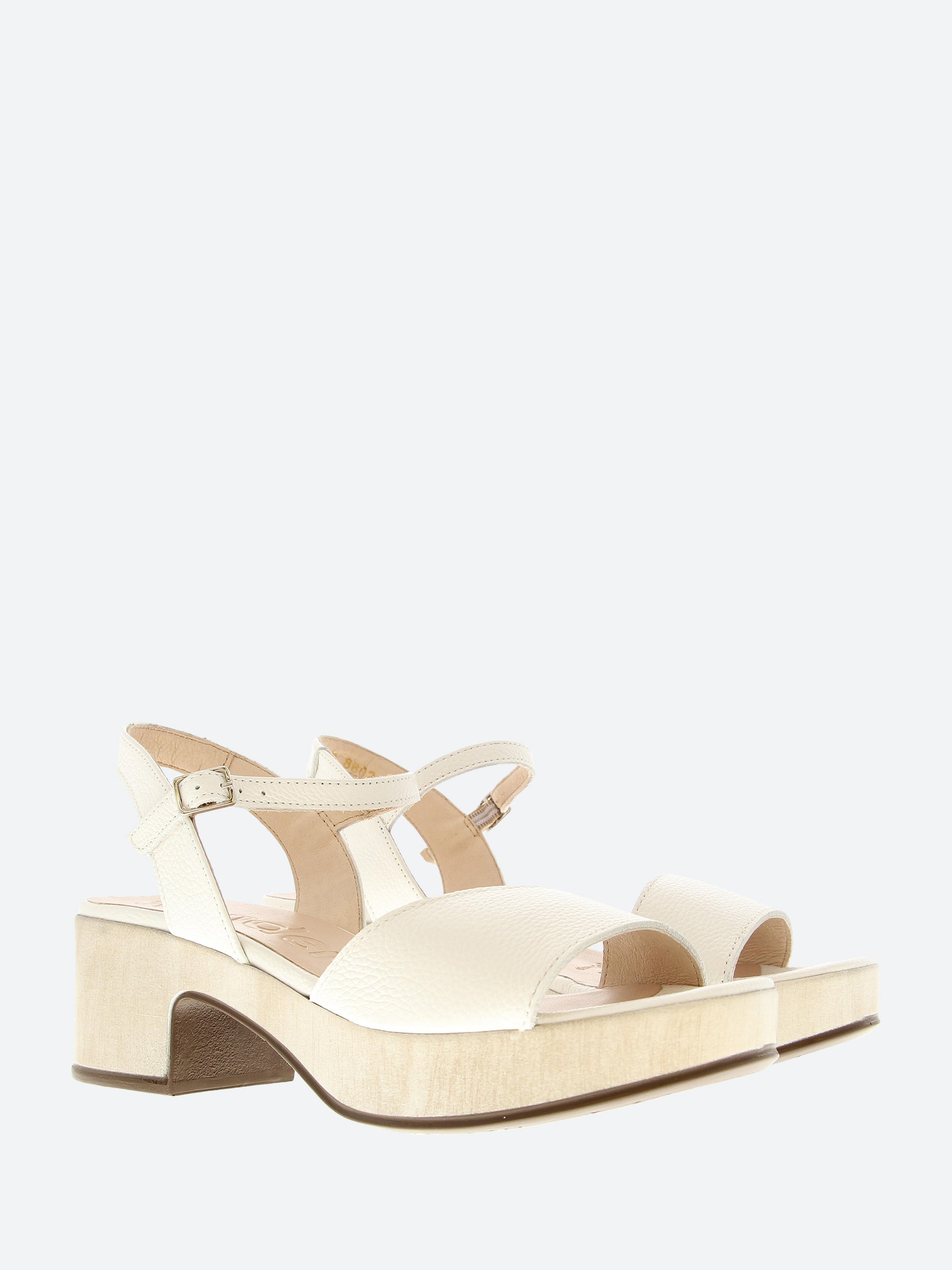 Leather Wedge Sandal