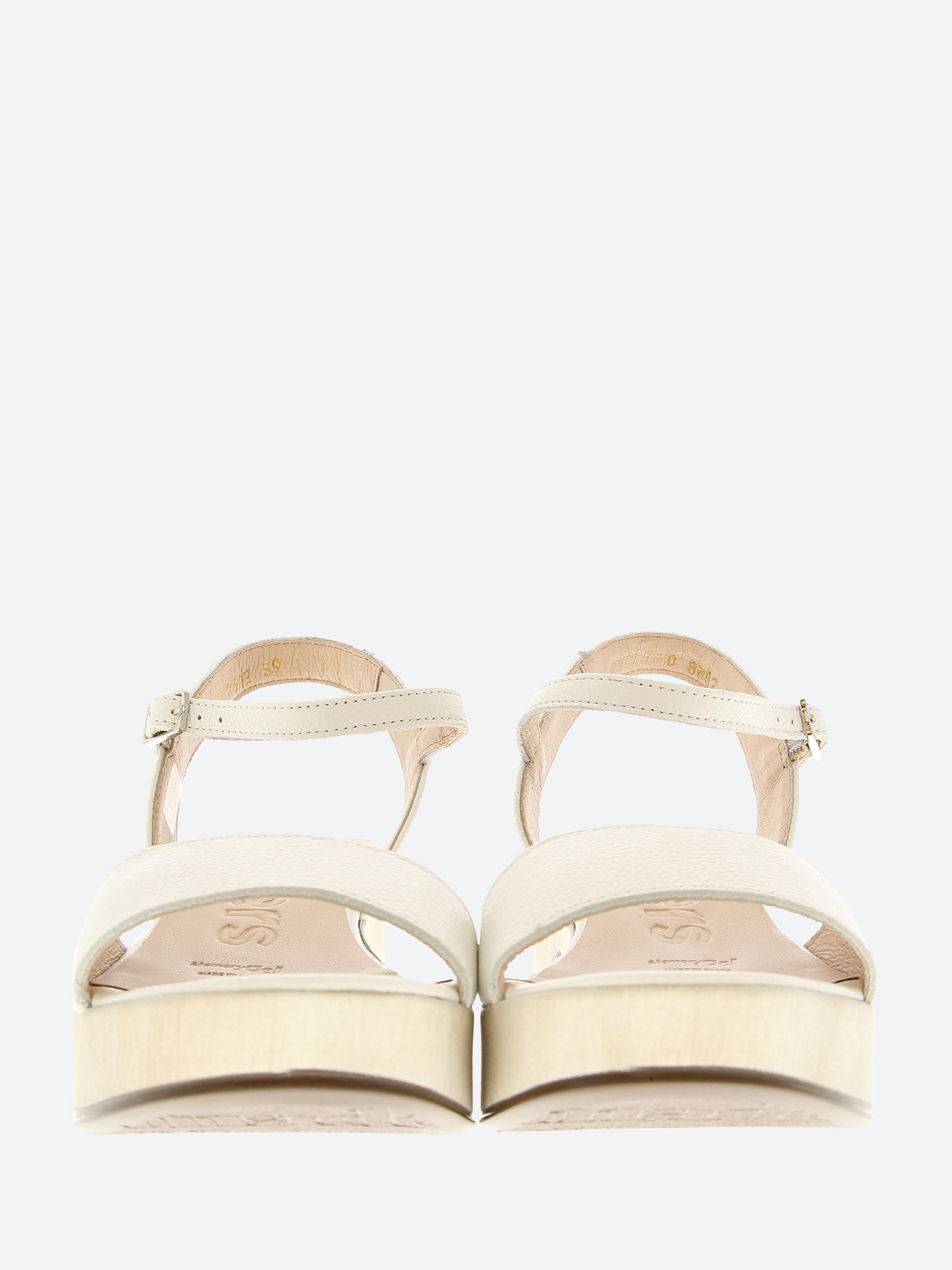 Leather Wedge Sandal