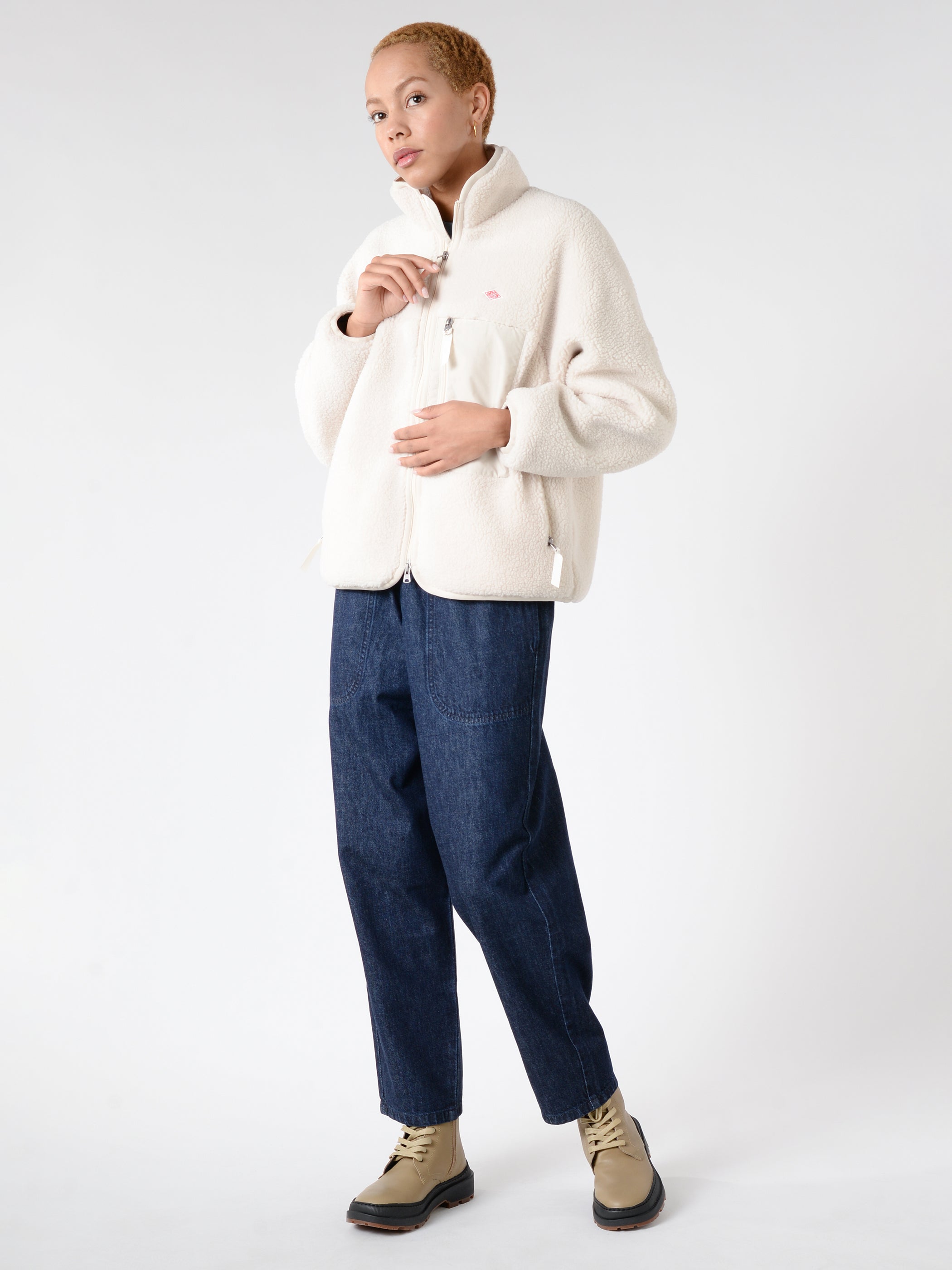 Women's Insulation Stand Collar Boa Jacket