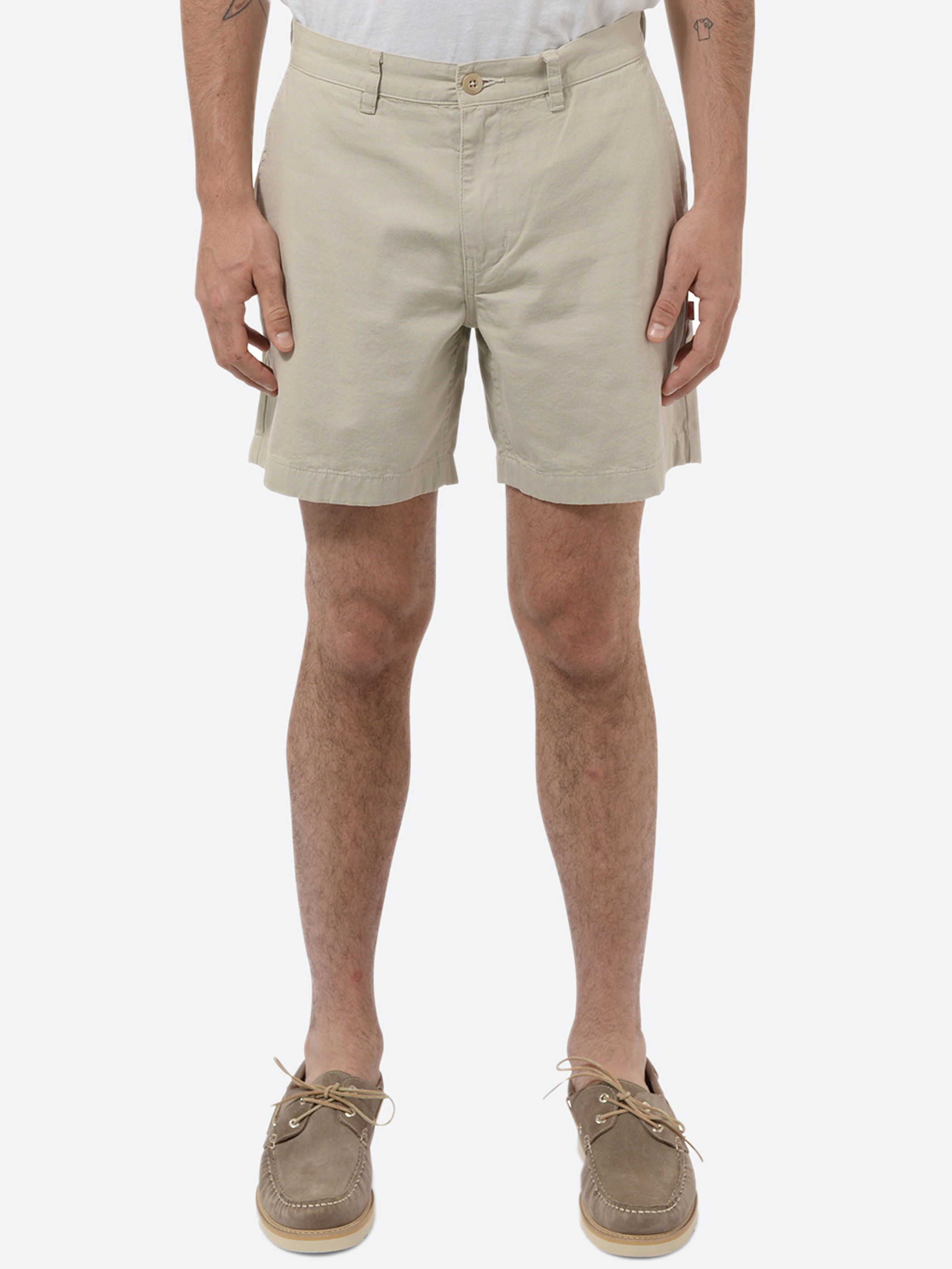 Cotton Oxford Easy Shorts