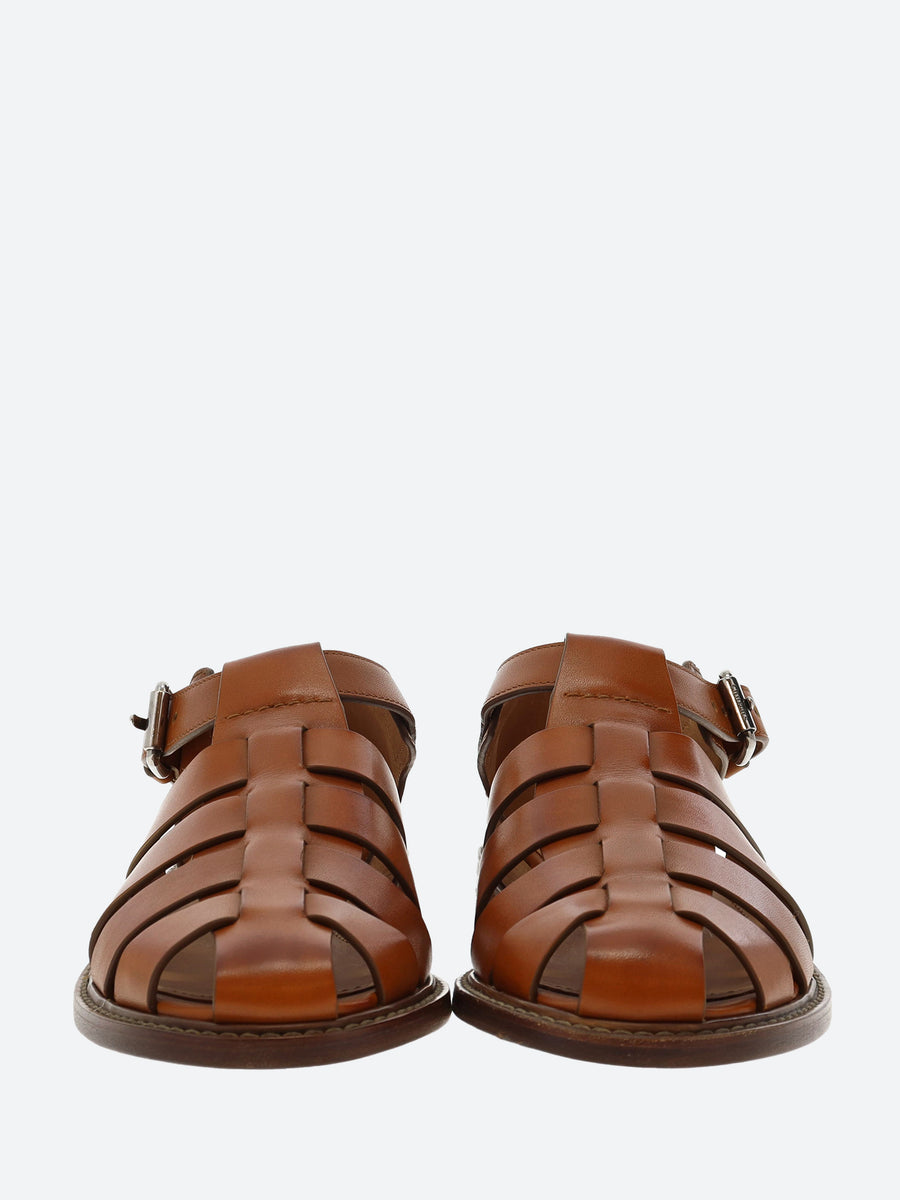 サンダル CHURCH'S Fisherman leather sandals Marrone Church's Leather Fisherman Sandals | Casual Shoes | Harry Rosen