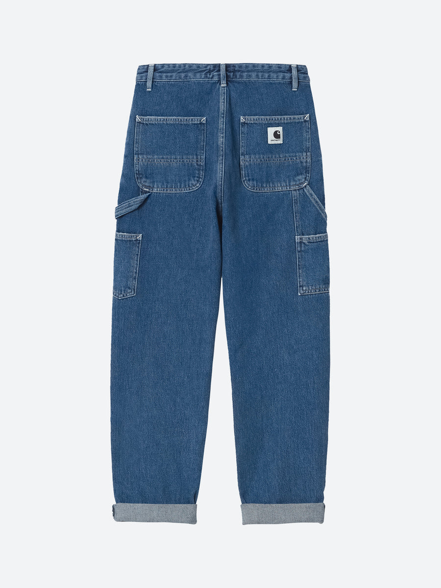 Carhartt WIP W Pierce Pant in Blue Stone Wash gravitypope