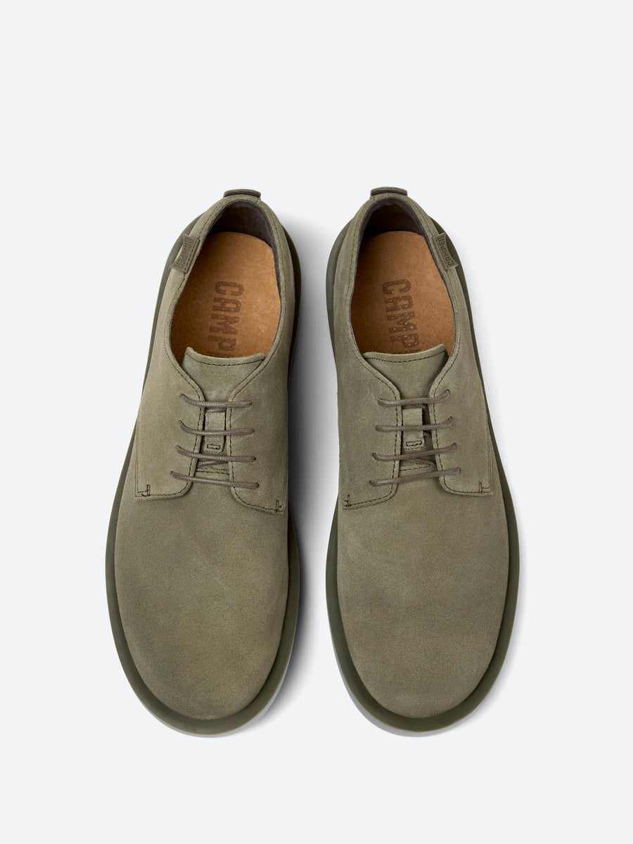 CAMPER フラットシューズ 39 オリーブグリーン Camper - Wagon in Dark Green – gravitypope
