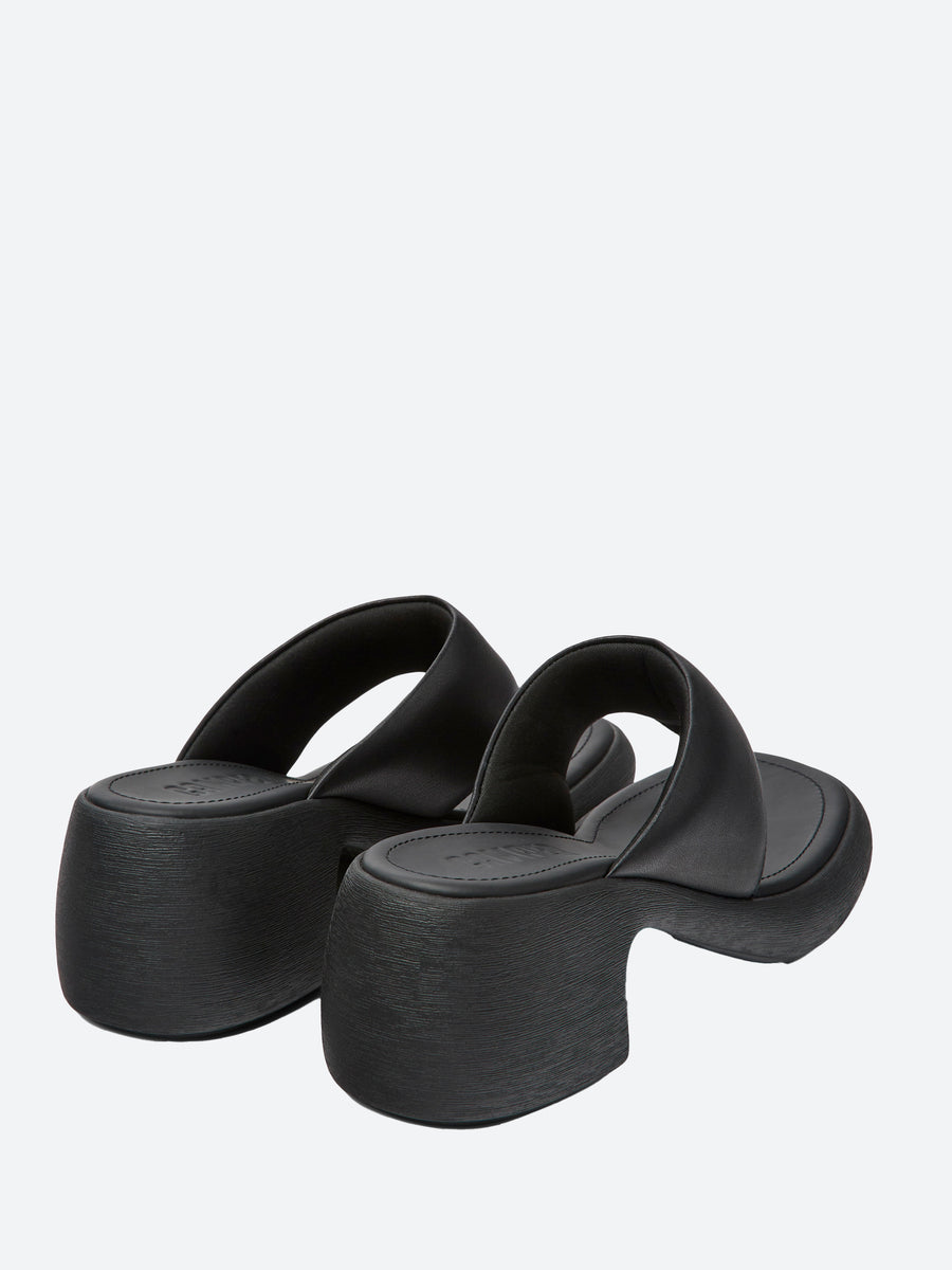 【CAMPER】 ブラック Thelma flip flop WOMEN Thelma Black Sandals for Women - Spring/Summer collection