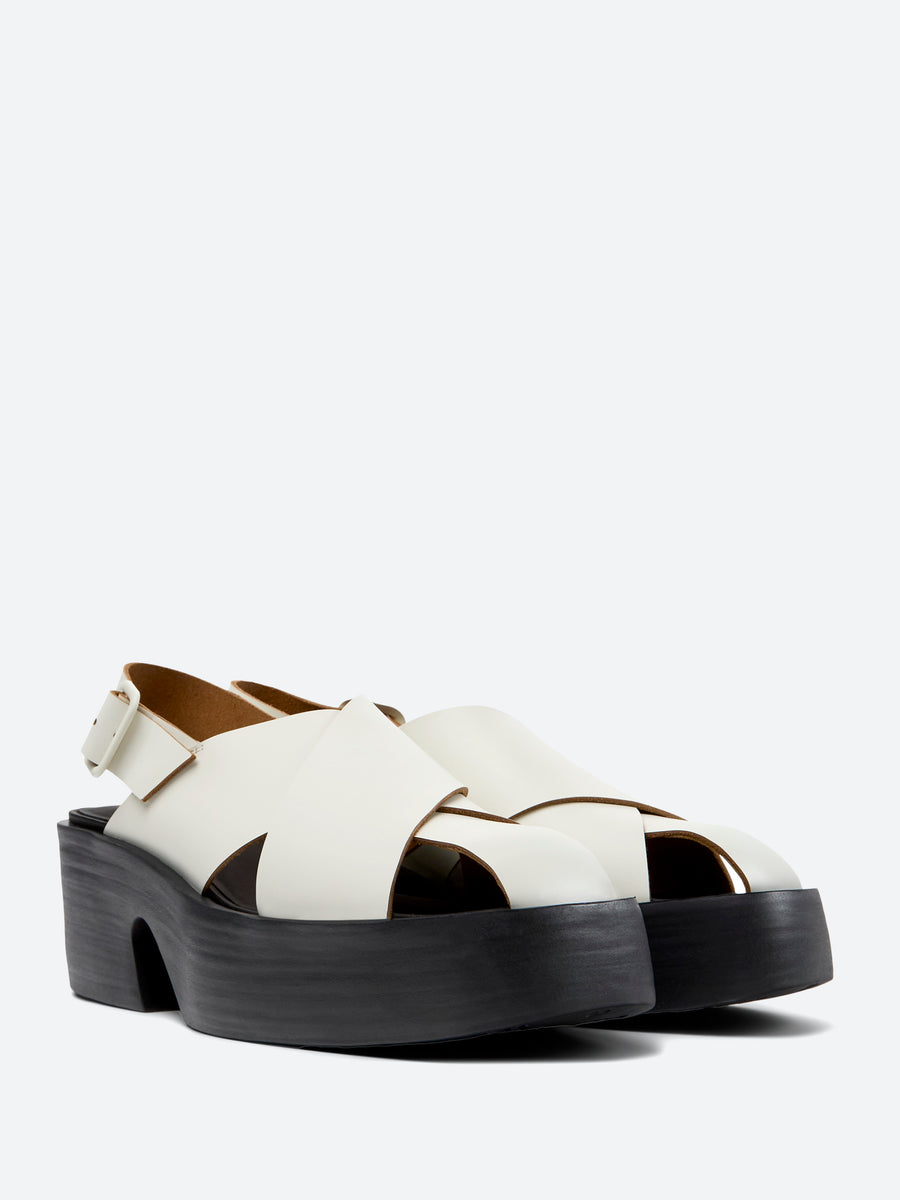 Camper - Billie Sandals in White Natural – gravitypope