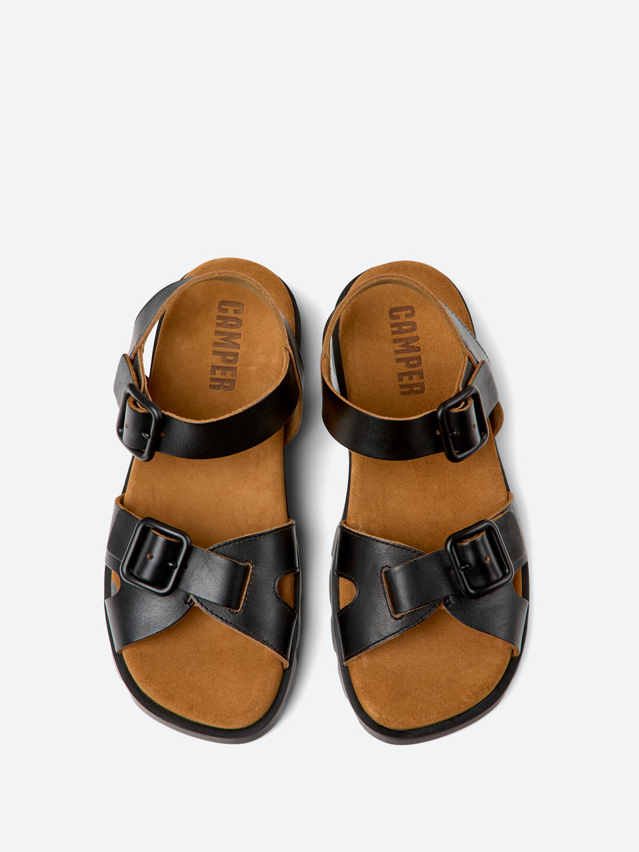 CAMPER brutus sandal black カンペール Camper - Women's Brutus Sandal in Black – gravitypope