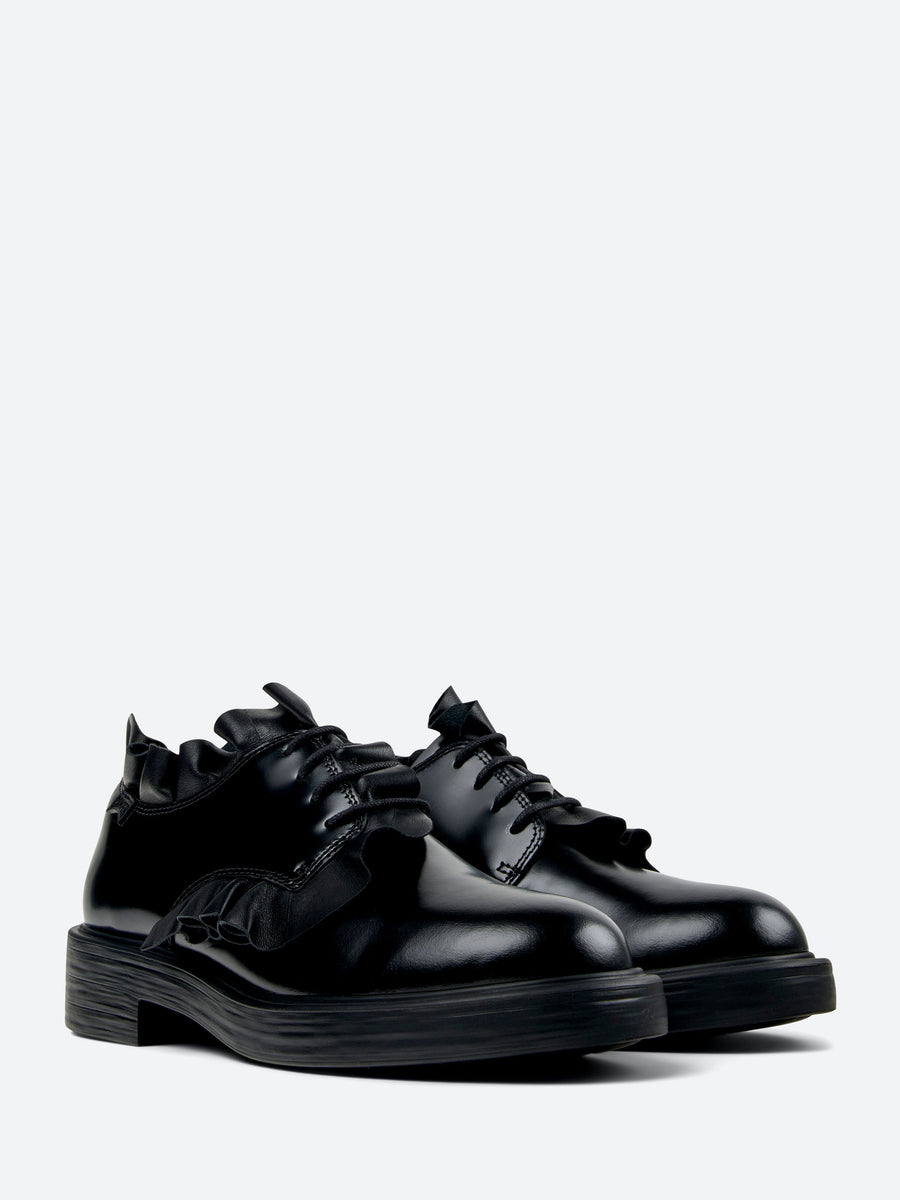 Camper - Women's Dean Leather Shoes in Black – gravitypope