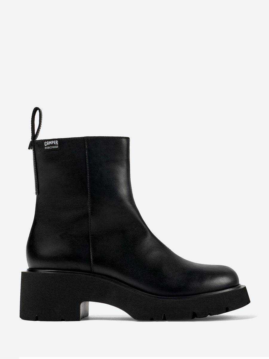 靴 camper Milah HYDROSHIELD CAMPER MILAH HYDROSHIELD BOOT BLACK - Head Over Heels