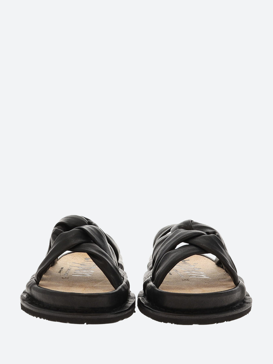 Trippen - Zori Knotty in Black – gravitypope