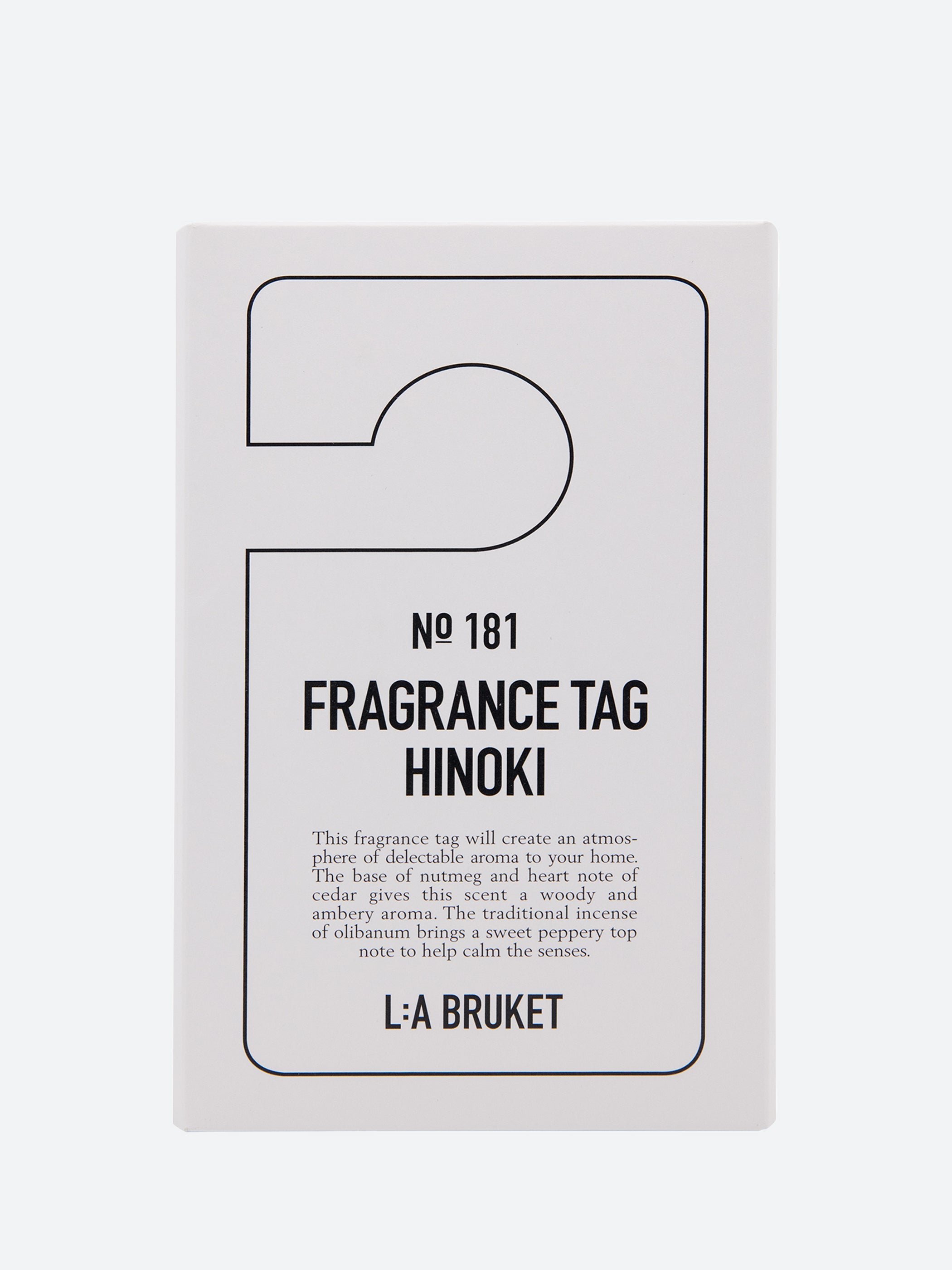 181 Hinoki Fragrance Tag