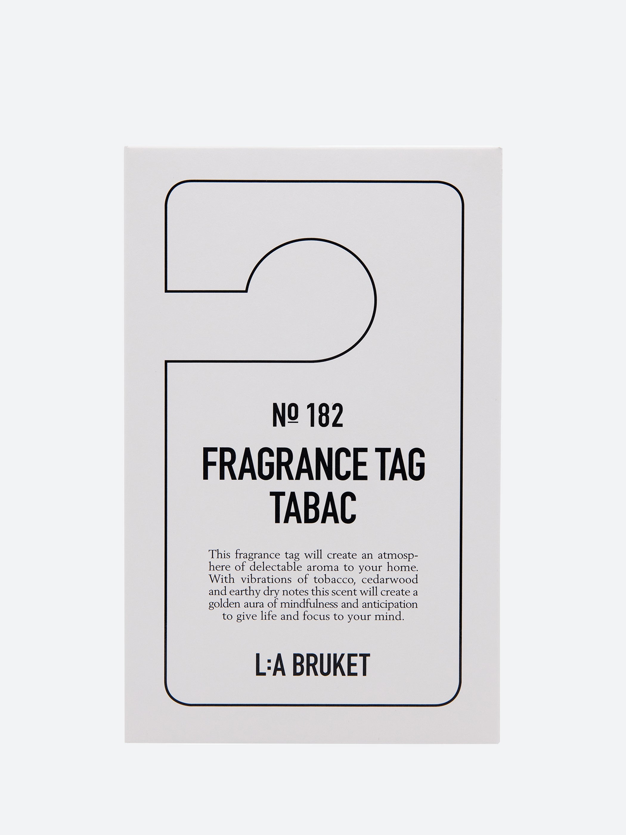 182 Tabac Fragrance Tag