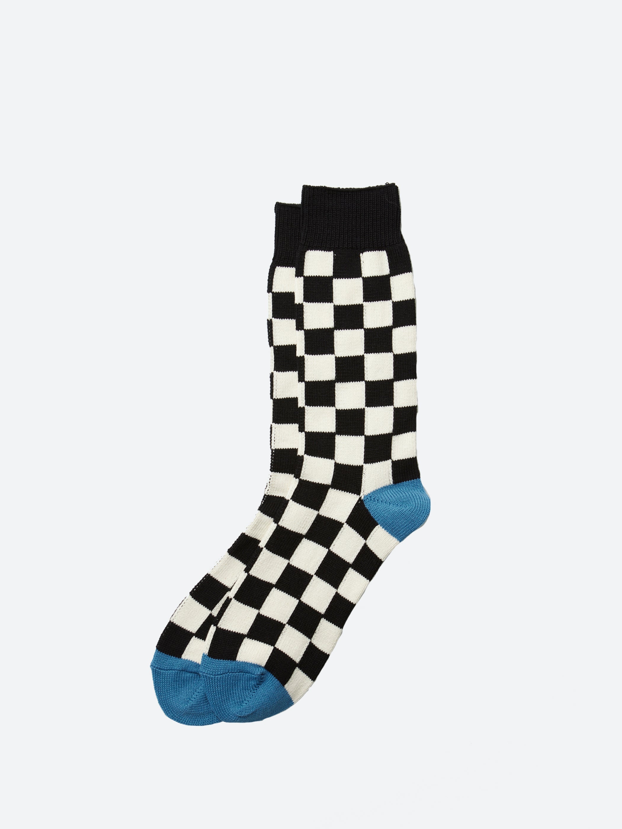 Checkerboard Crew Sock