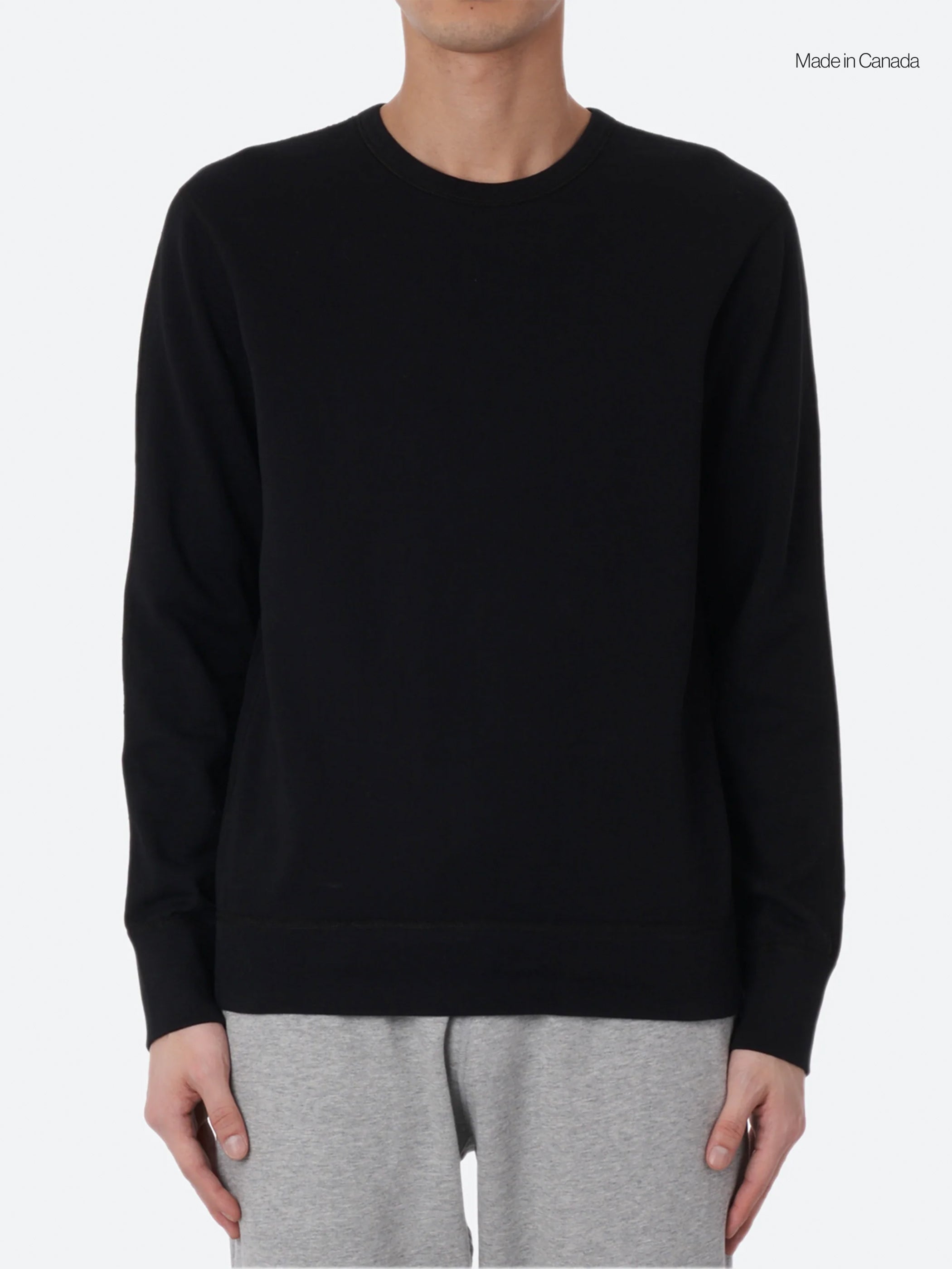 Lightweight Terry Crewneck