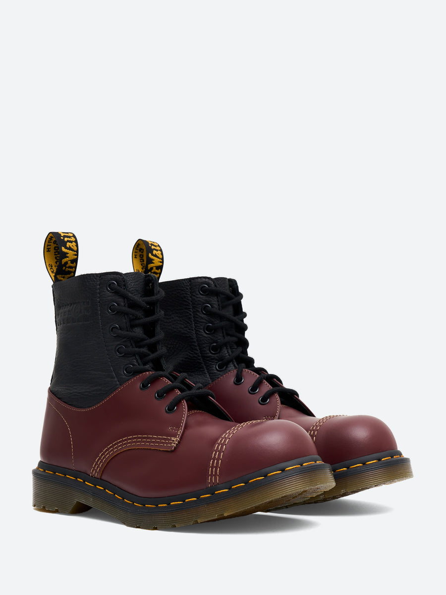 MM6 x Dr. Martens 10 EYE - TWISTED AND REIMAGINED Black