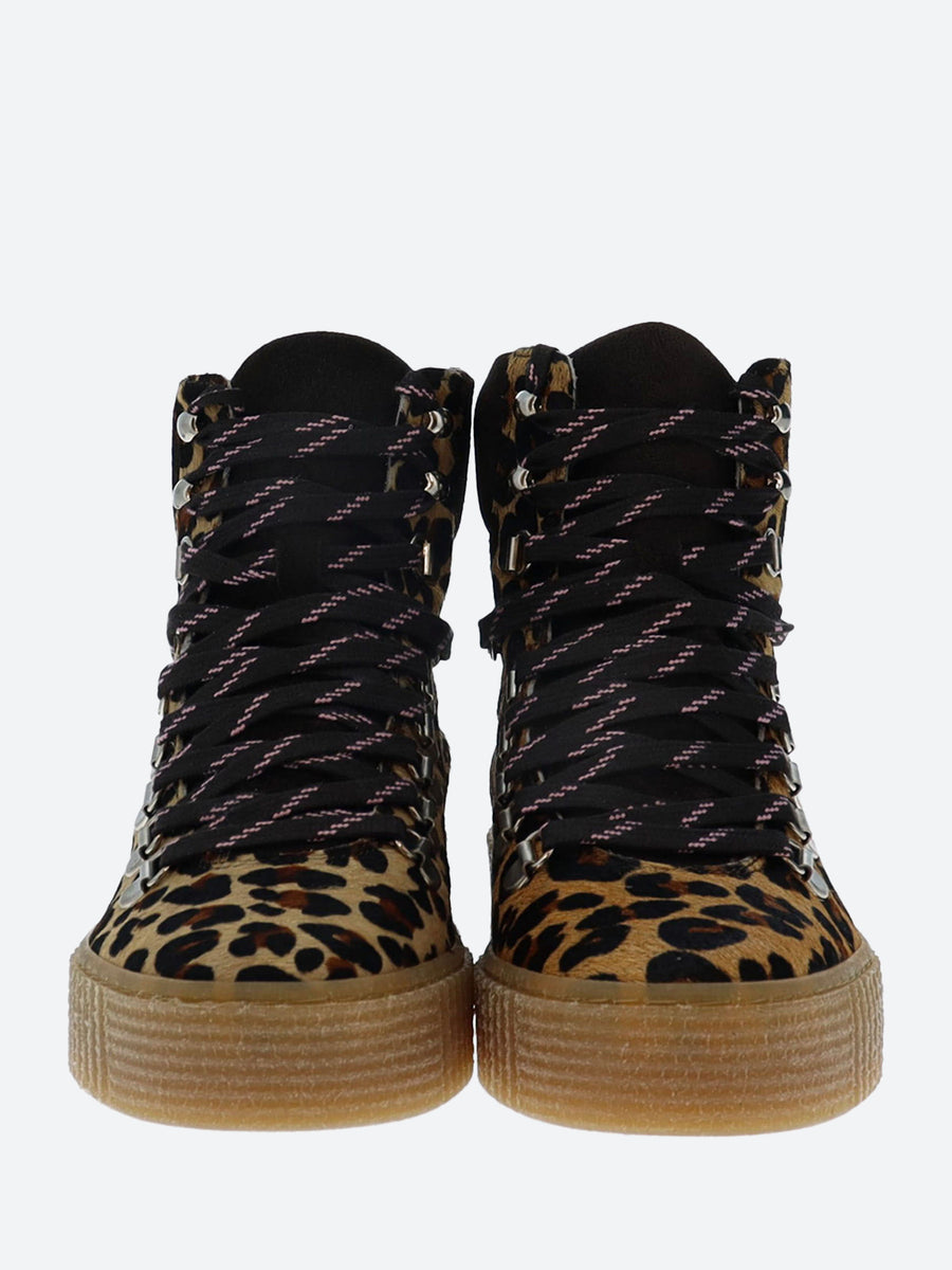 Shoe The Bear Agda P in Chestnut Leo Pon (Leopard) – gravitypope