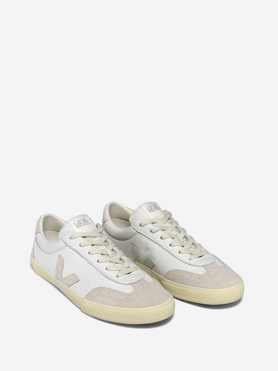 Veja - Volley Leather in White and Natural – gravitypope
