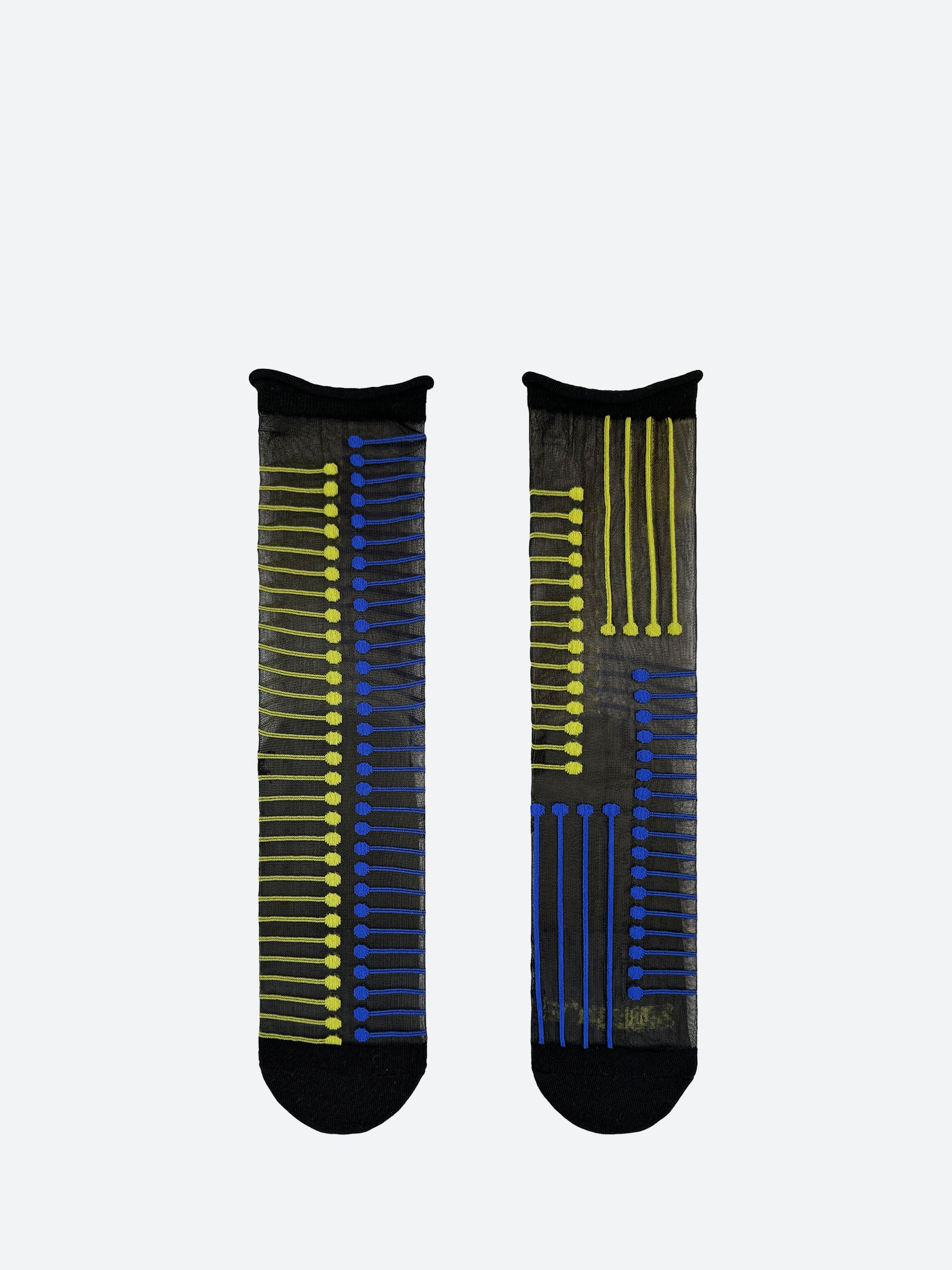 Neon Tulle Sock