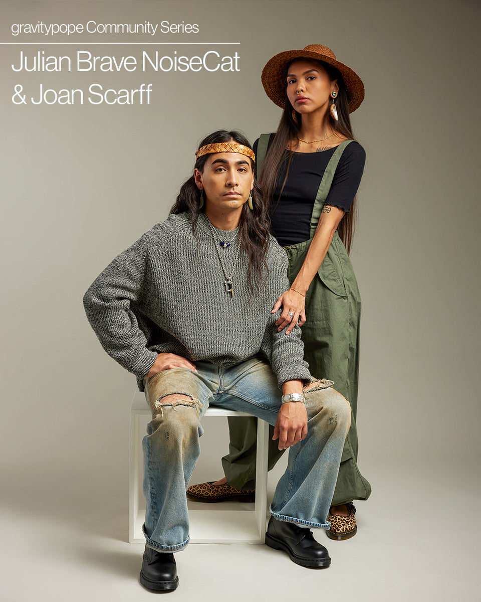 Jason Scarff gravitypope Community Series | Julian Brave NoiseCat & Joan Scarff