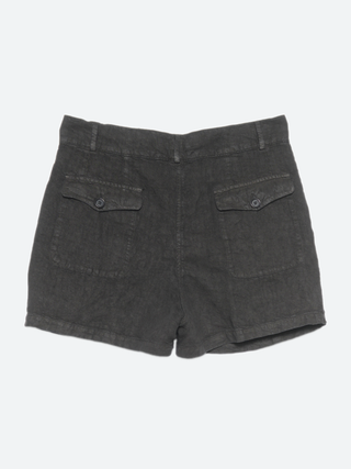 Aspesi Garment-Dyed Linen Shorts