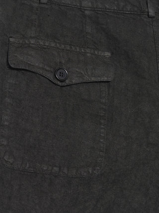 Aspesi Garment-Dyed Linen Shorts