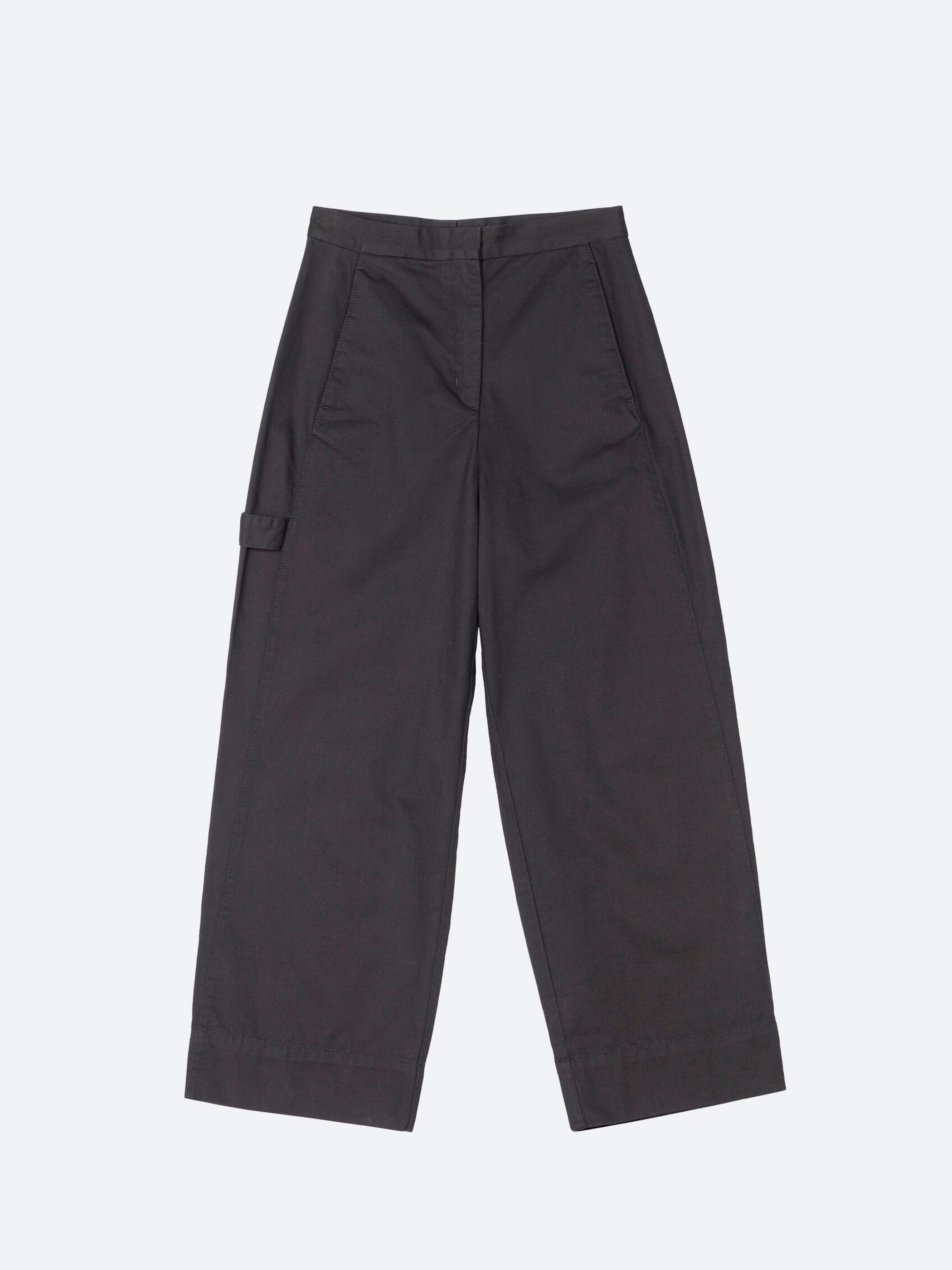 Funktio Solid Cotton Trousers