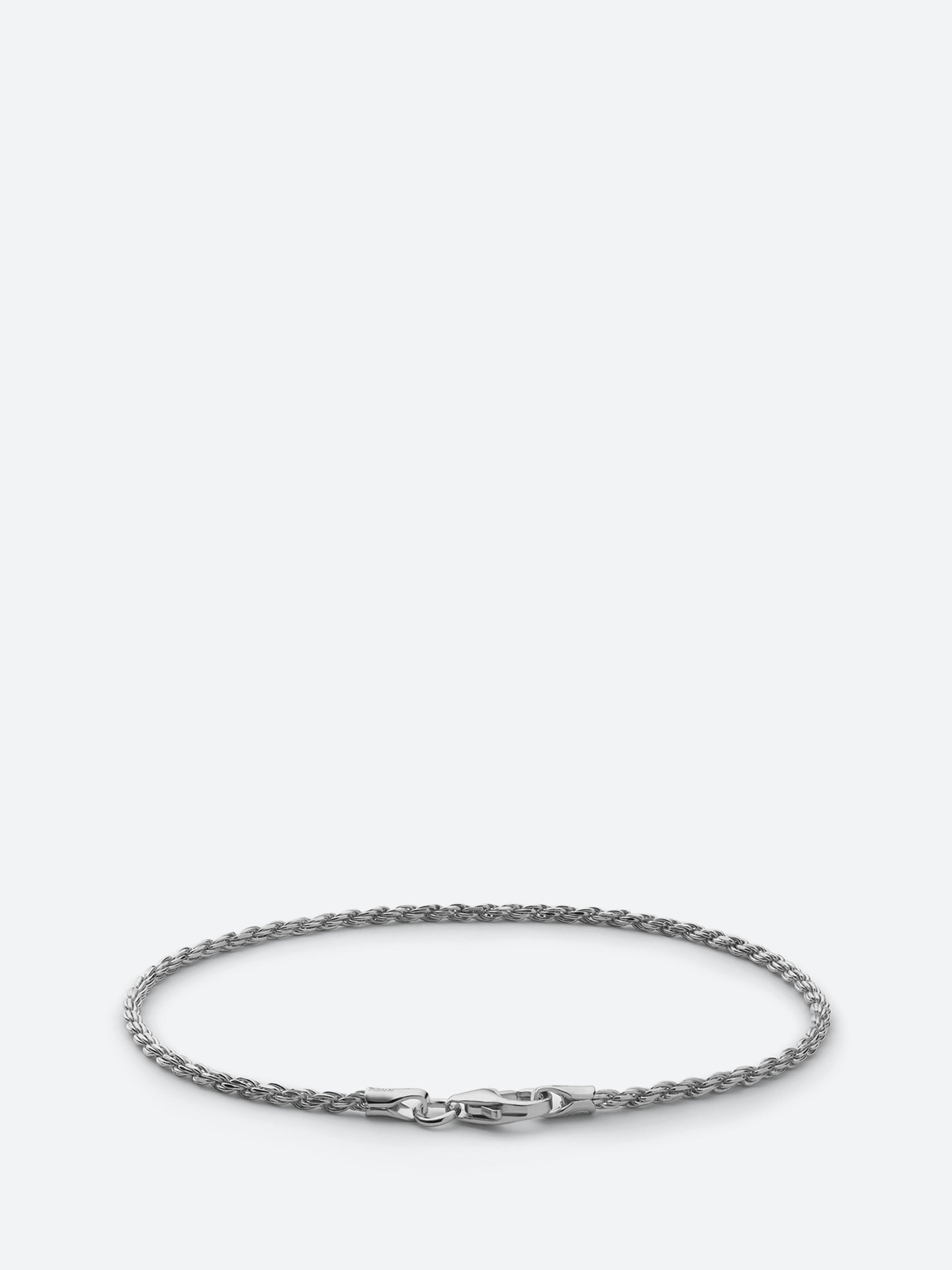 1.8mm Rope Chain Bracelet