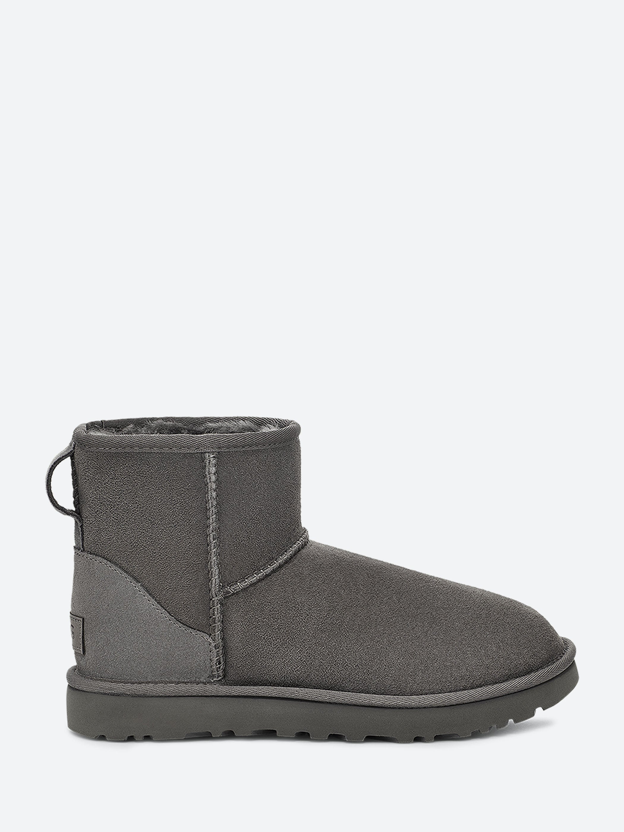 UGG Australia クラシックミニ BEAMS別注 ブラック×グレー Ugg - Classic Mini II in Black – gravitypope