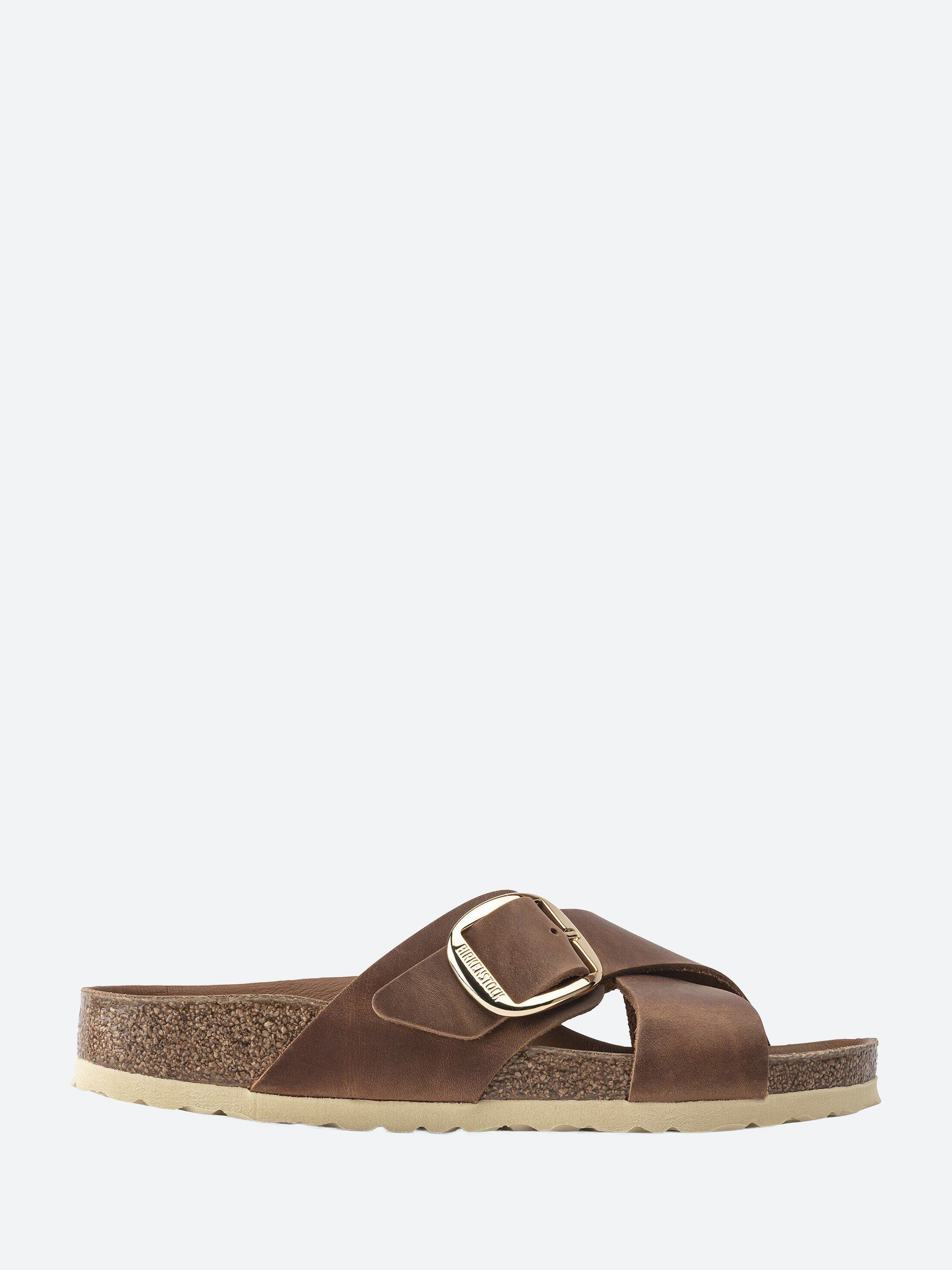 Birkenstock - Kyoto Shearling Narrow in Stone Coin – gravitypope