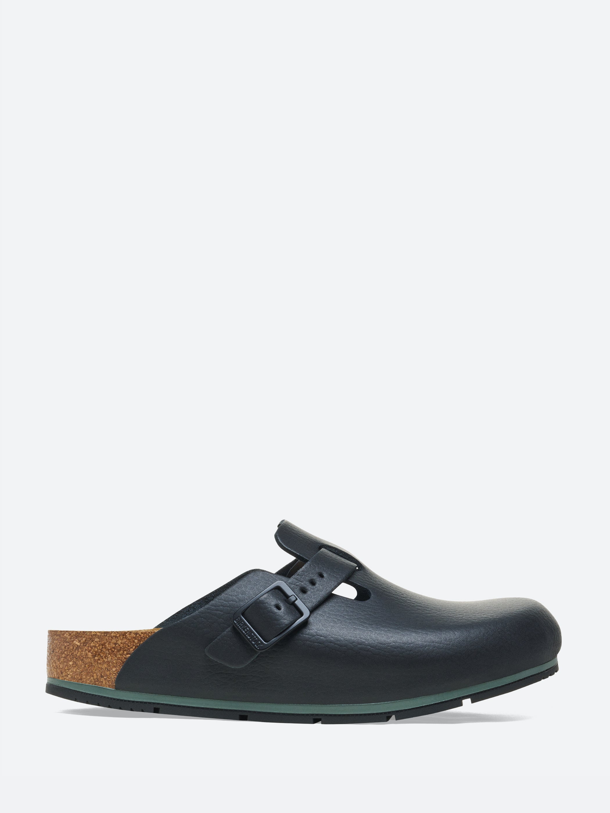 Birkenstock - Boston Exquisite in Black Leather – gravitypope