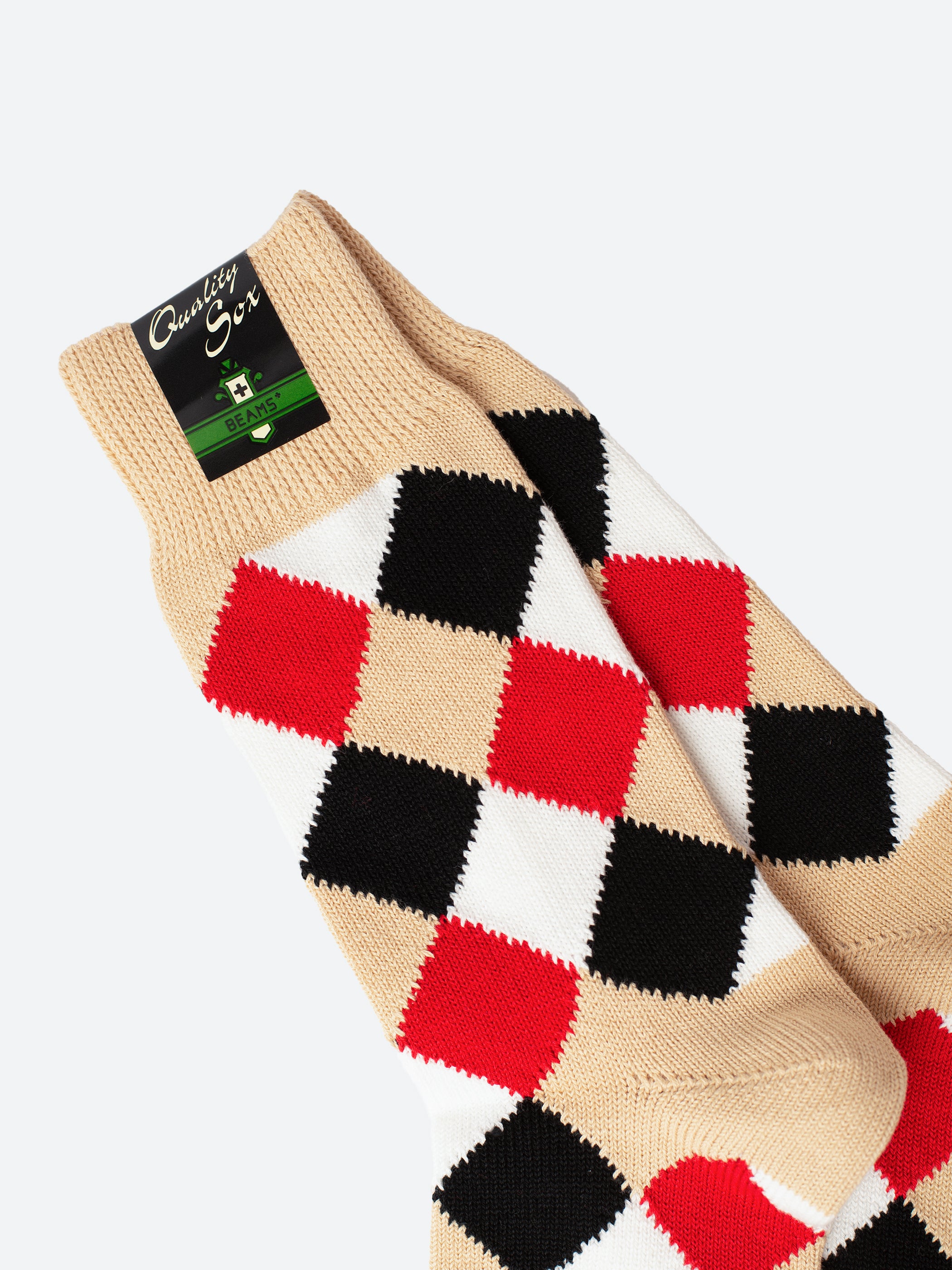 Diamond Pattern Socks