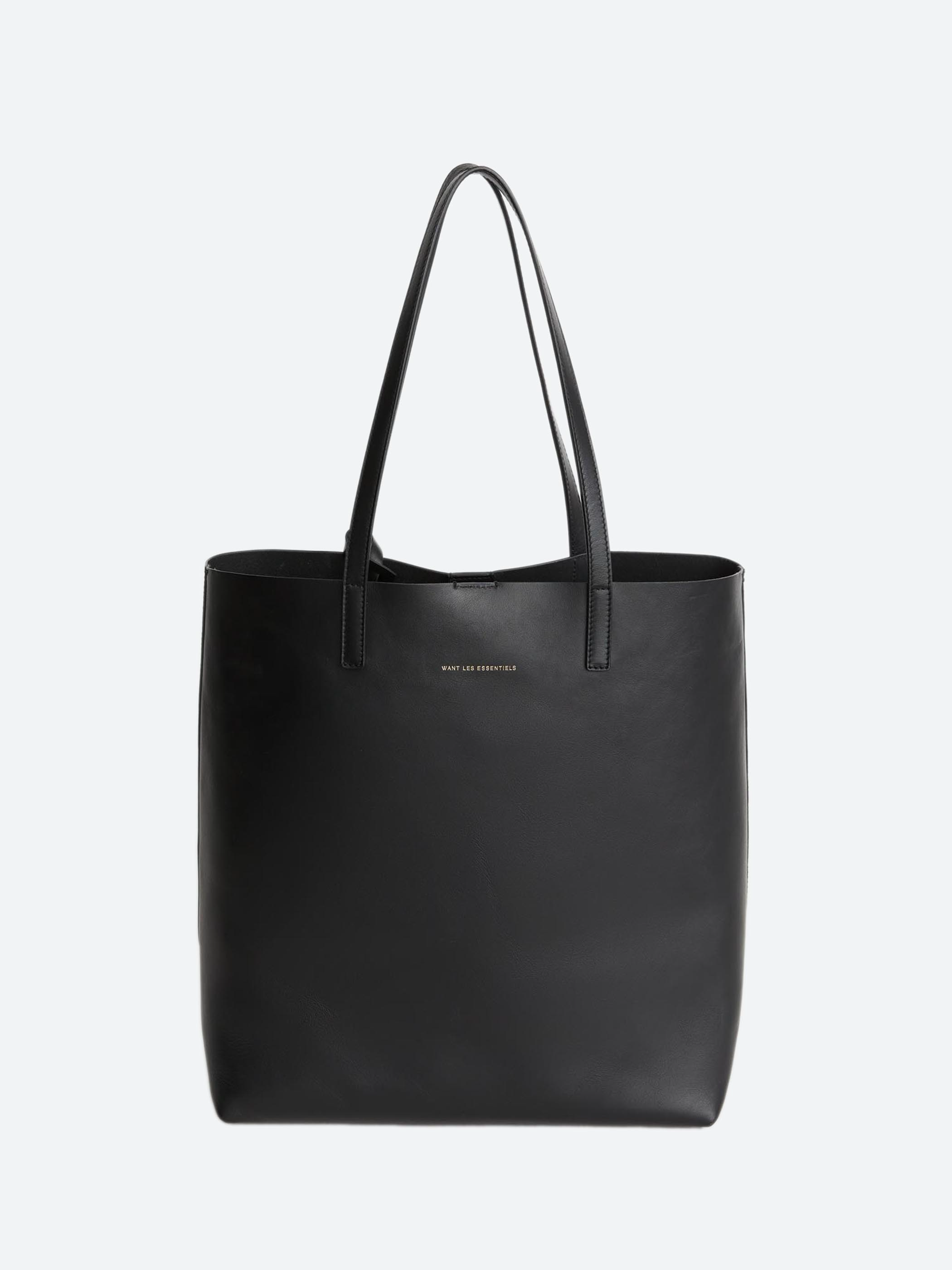 Logan Leather Vertical Tote
