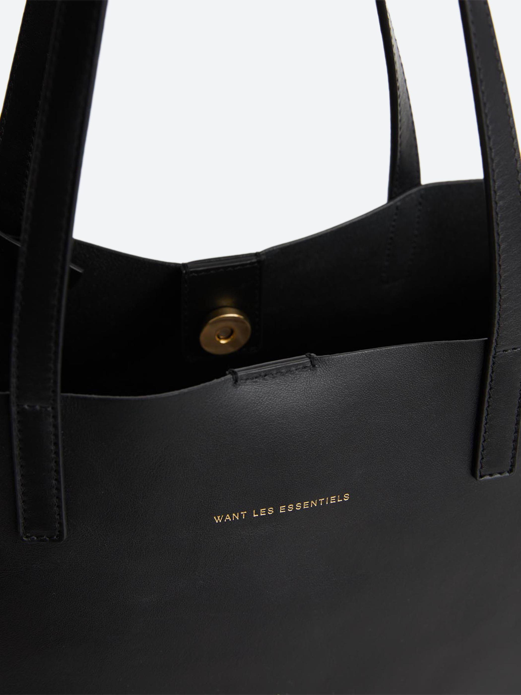 Logan Leather Vertical Tote