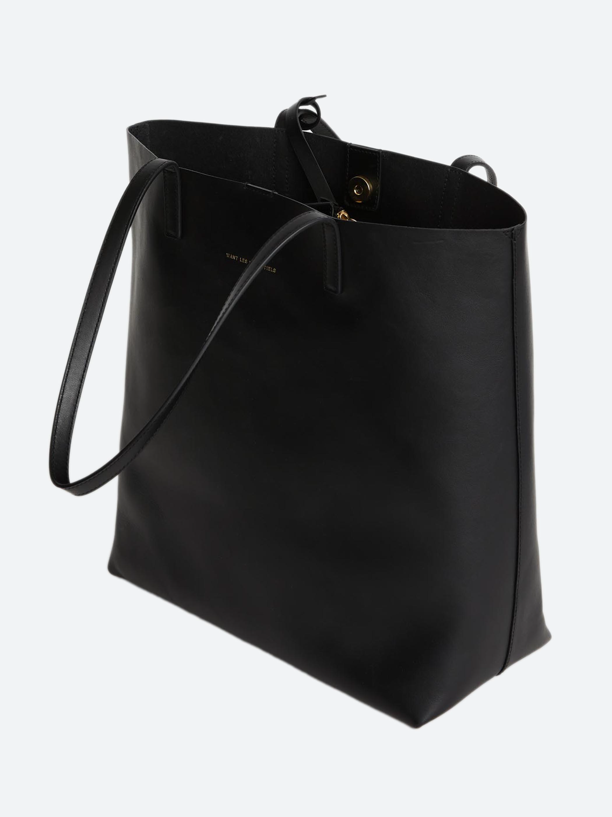 Logan Leather Vertical Tote