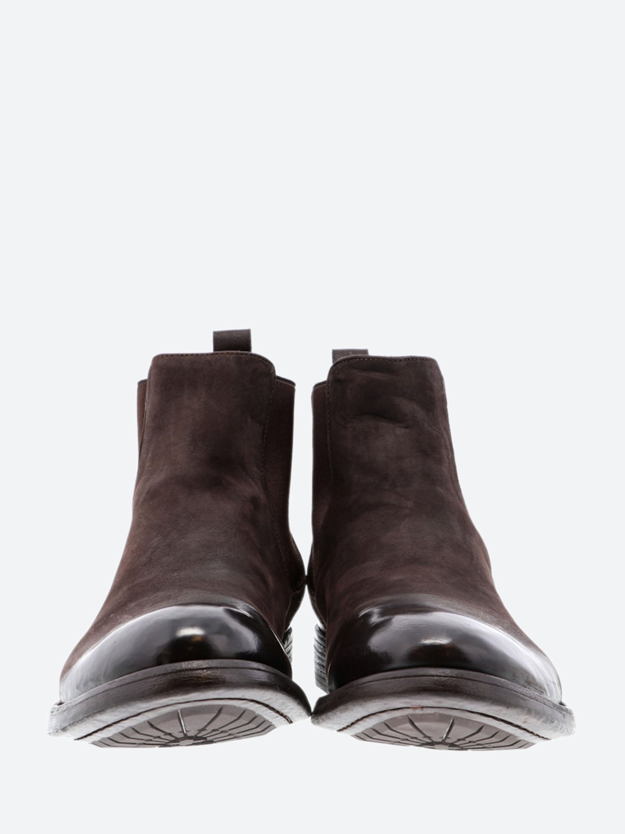 Officine Creative - Hive 007 Chelsea Boots in Ebano Vertigo
