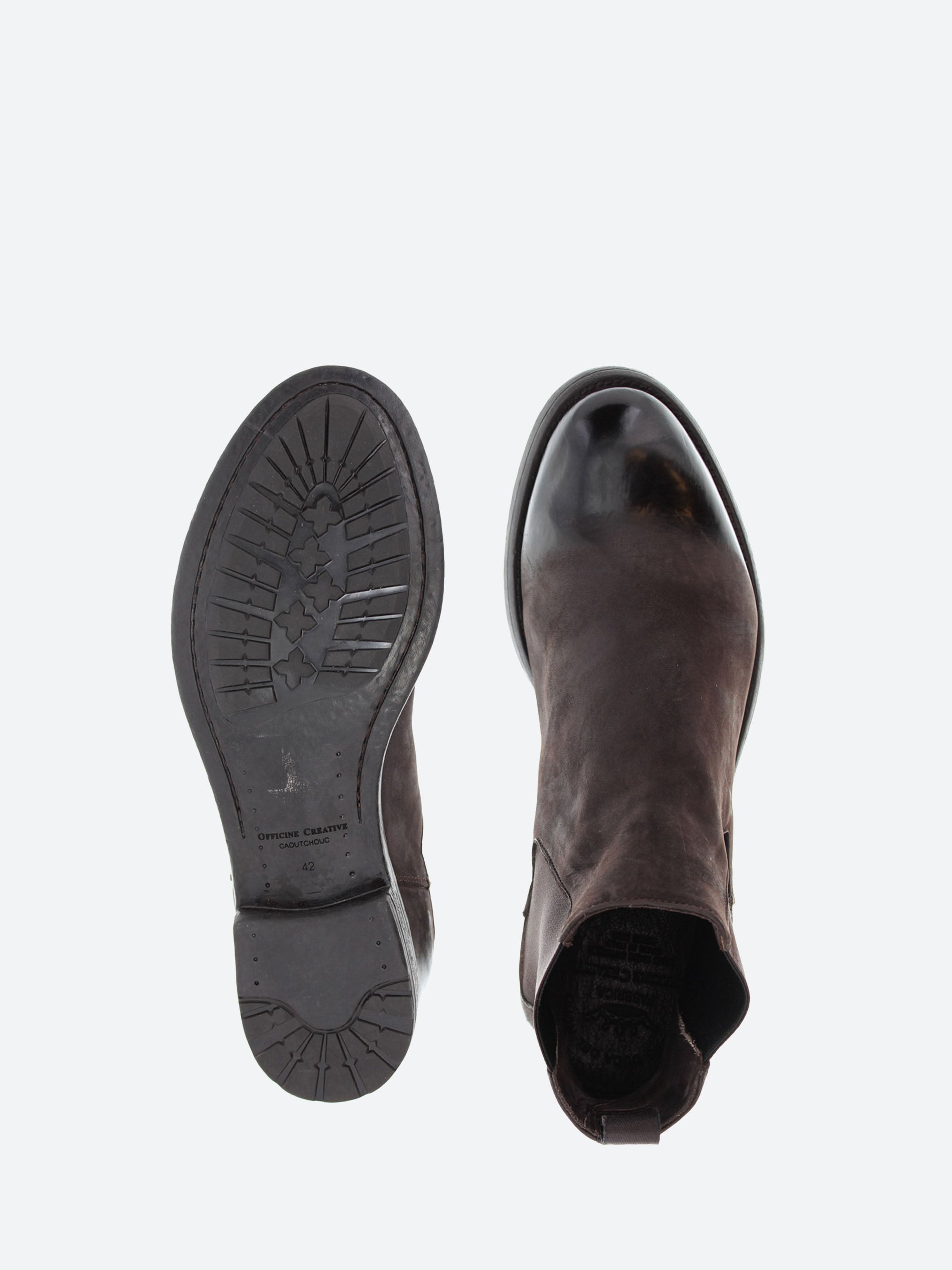 Officine Creative - Hive 007 Chelsea Boots in Ebano Vertigo