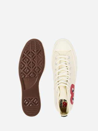 Comme des Garçons PLAY Red Heart Chuck 70 High Top