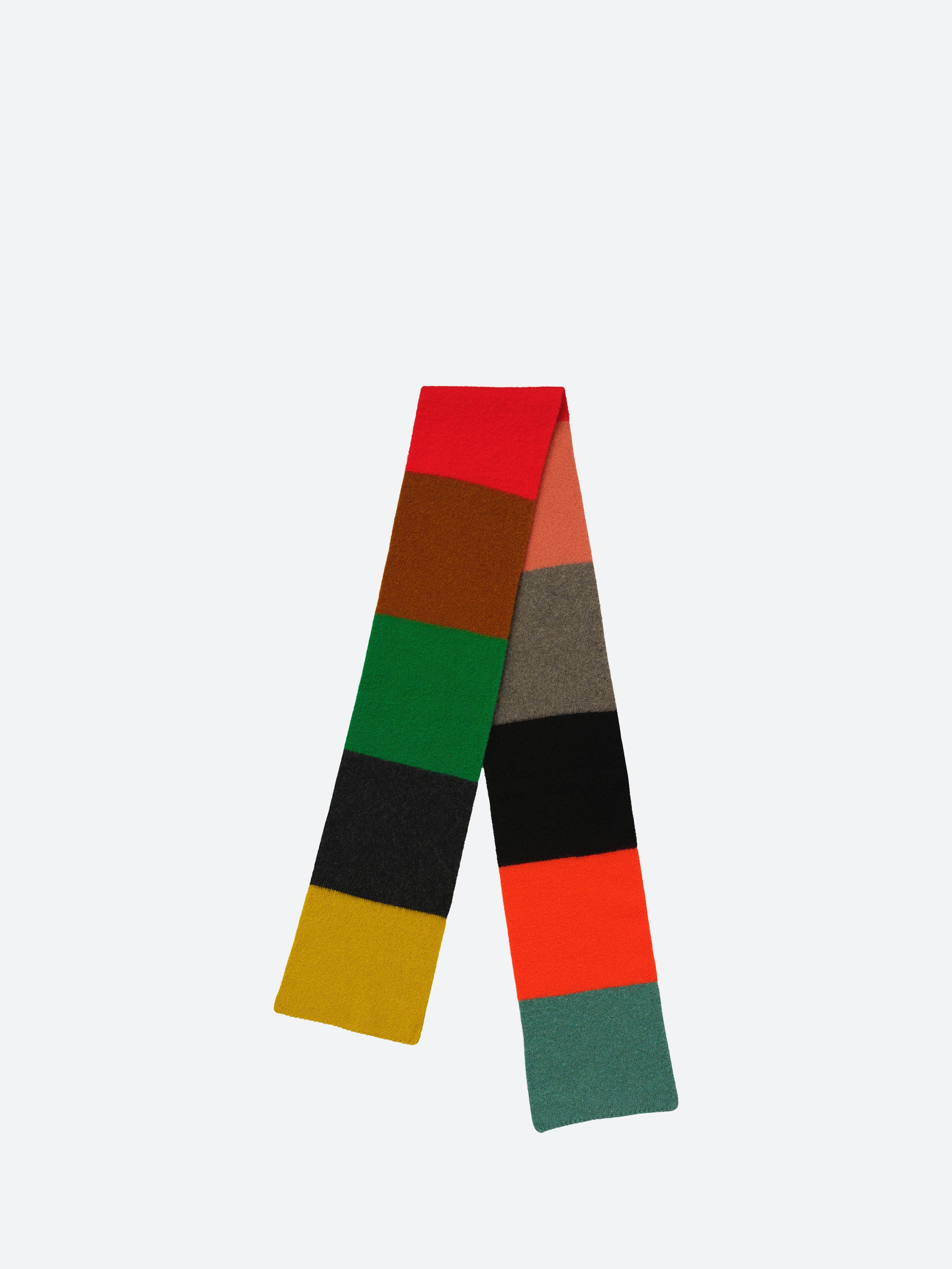 Brushed Colourblock Scarf