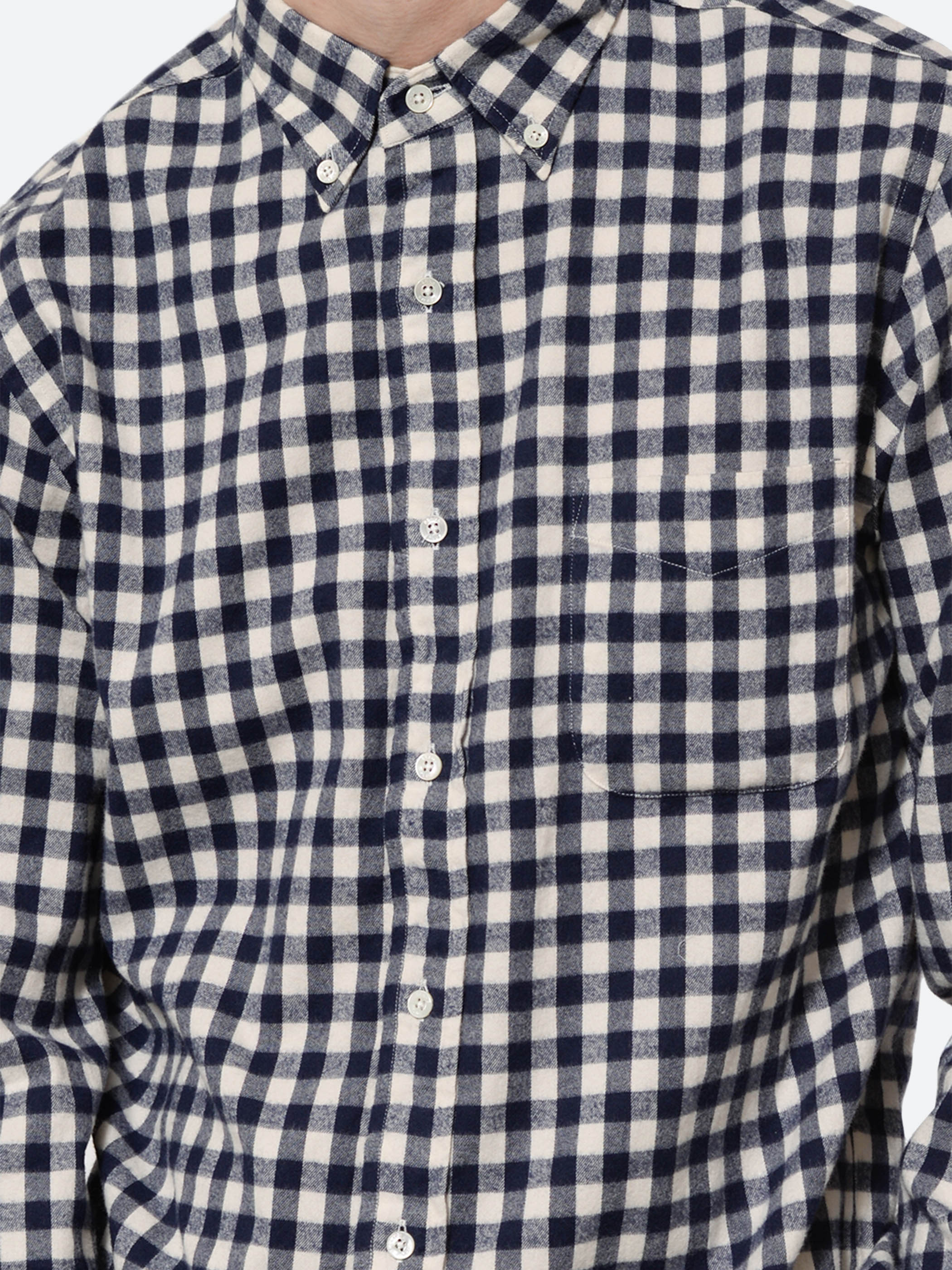 Bd Shaggy Gingham Shirt