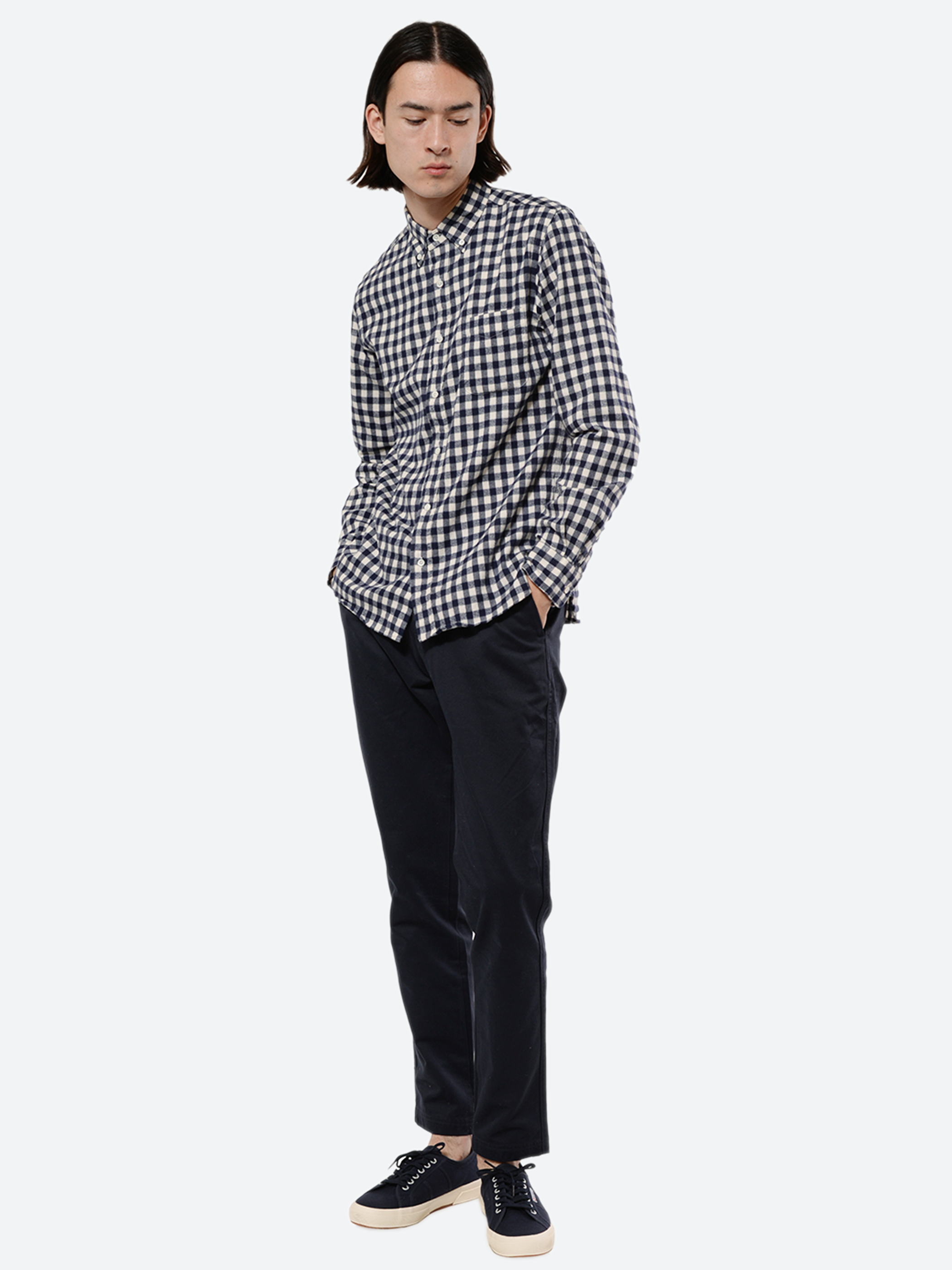 Bd Shaggy Gingham Shirt