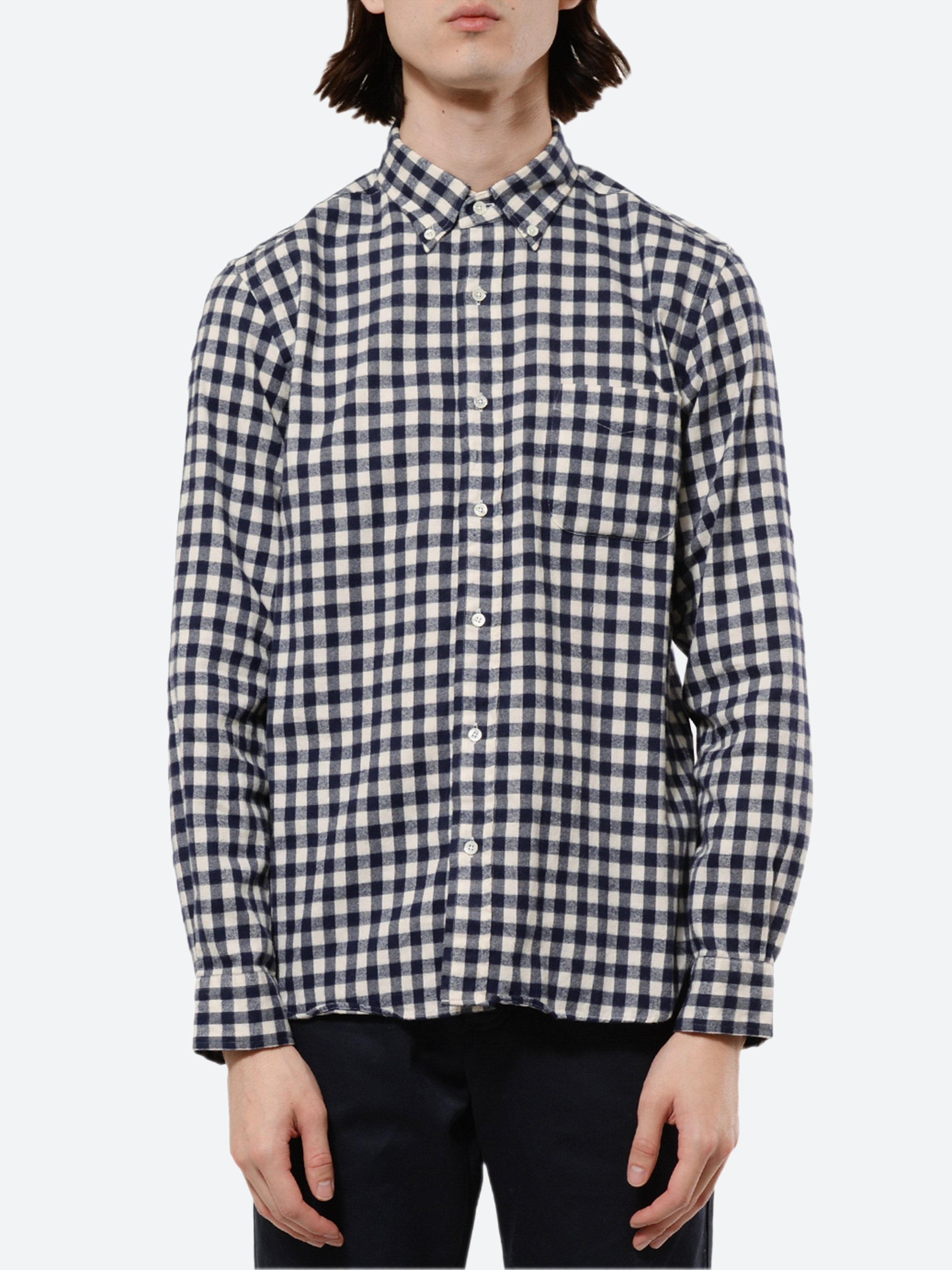 Bd Shaggy Gingham Shirt