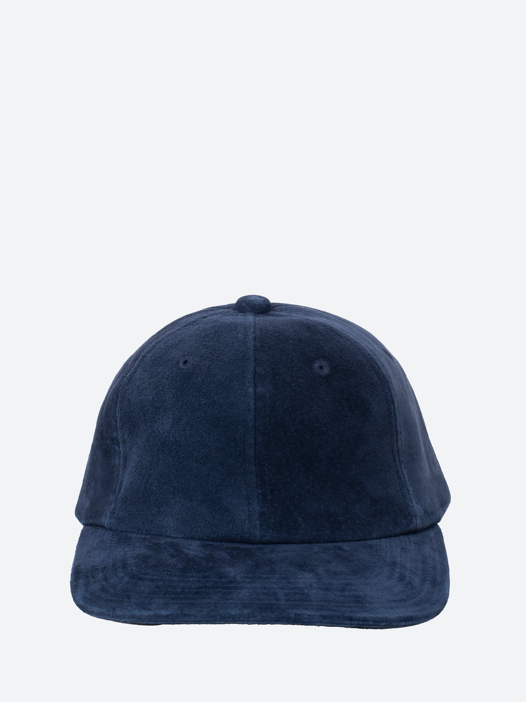 6 Panel Suede Cap