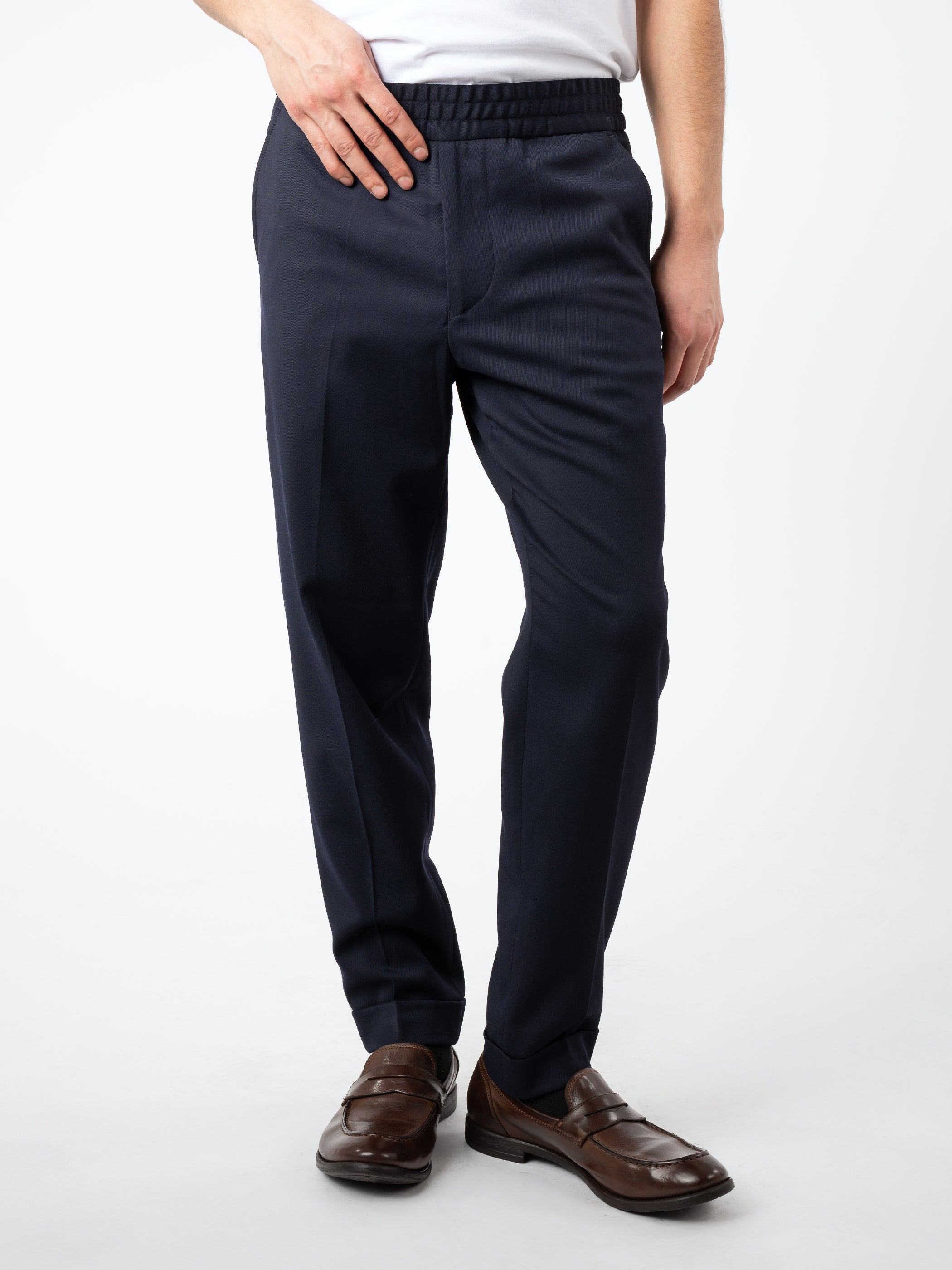 Terry Cropped Trouser