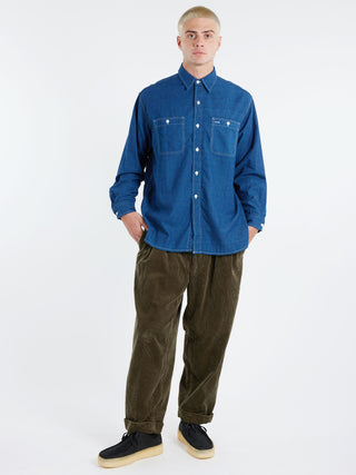 BEAMS PLUS 2 Pleat Corduroy Pants