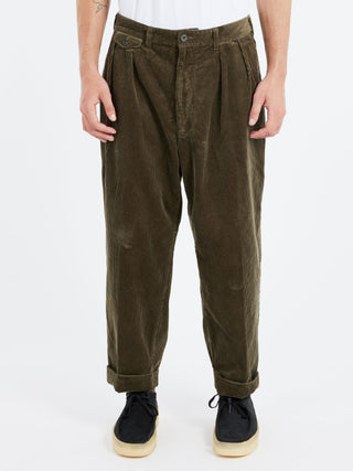 BEAMS PLUS 2 Pleat Corduroy Pants