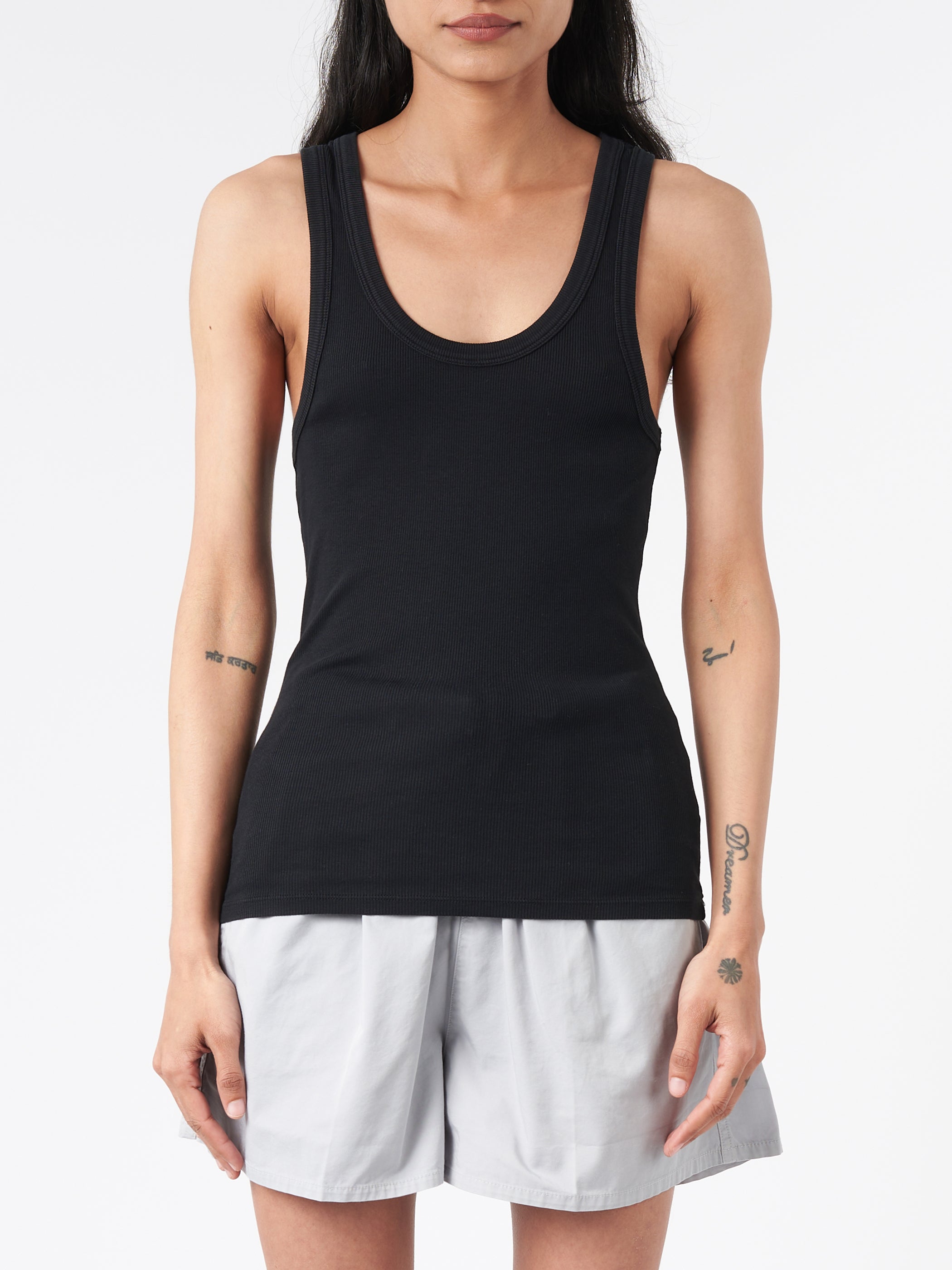 Women Organic Rib Tank Top