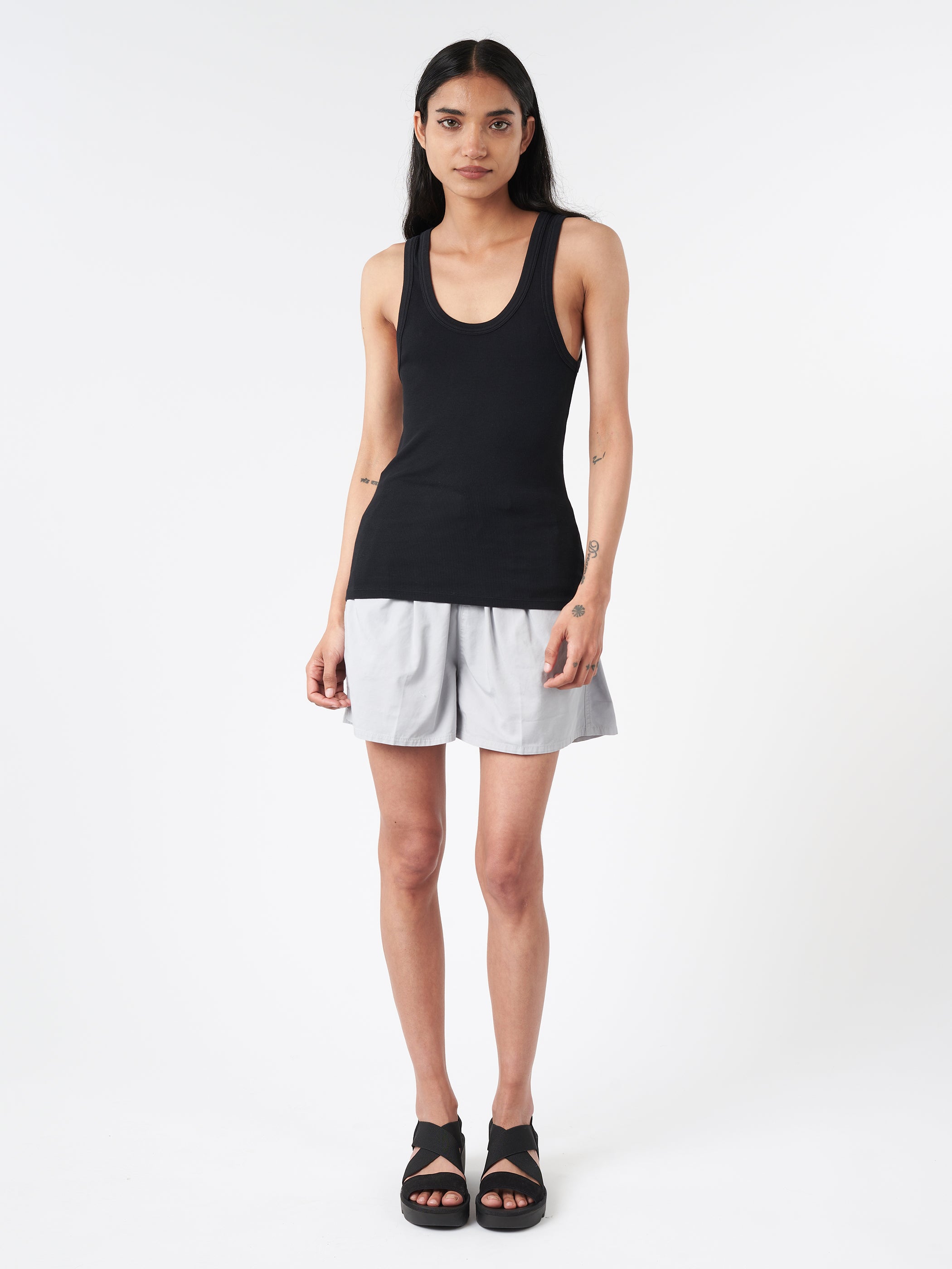 Women Organic Rib Tank Top